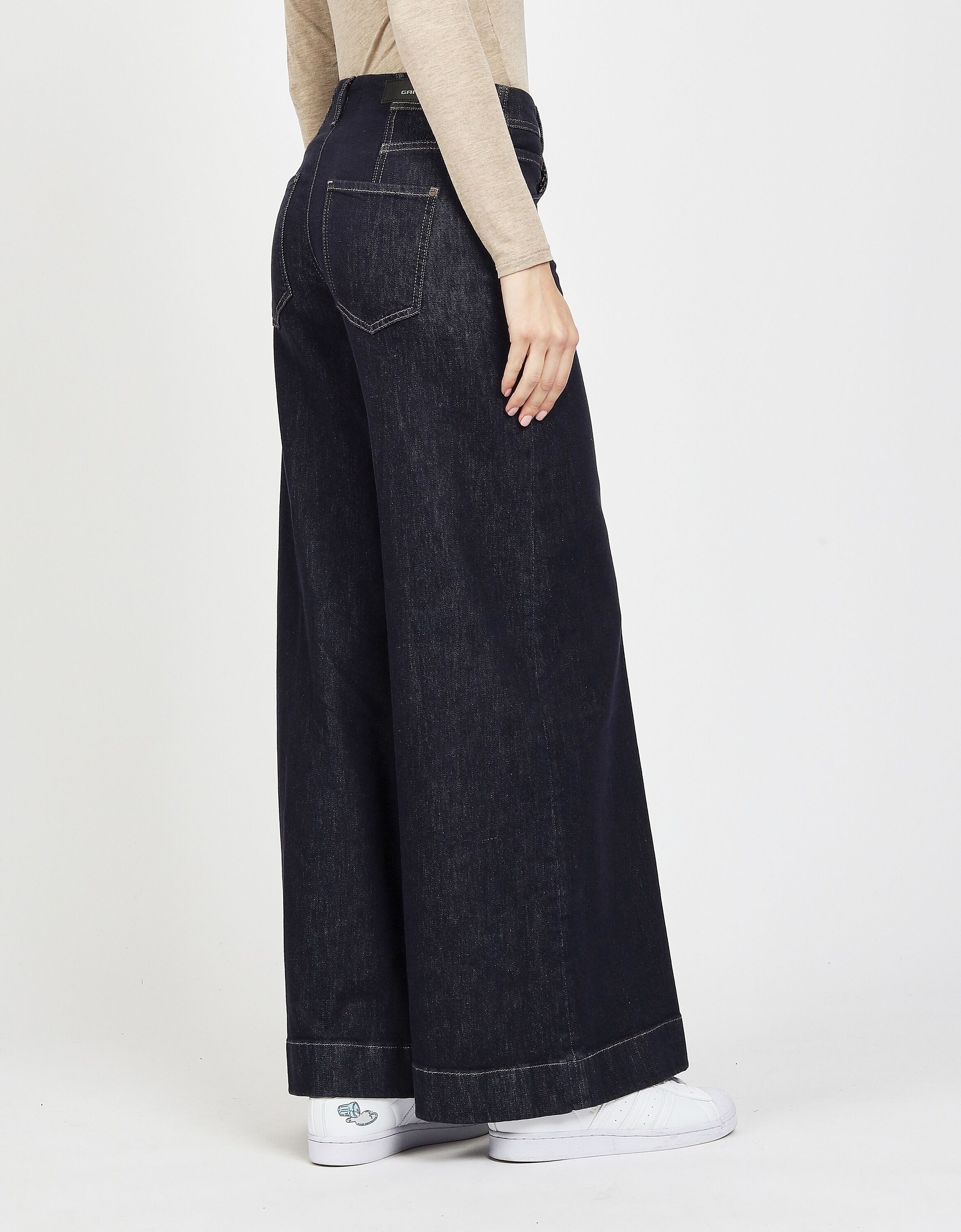 GANG Tapered-fit-Jeans 94POPPY PALAZZO im 5-Pocket-Style