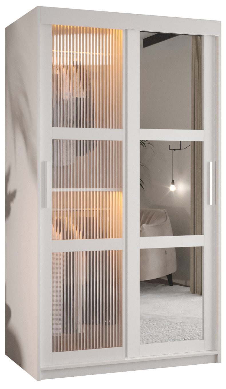 ABIKS MÖBEL Schwebetürenschrank FLUTES 2 Schlafzimmerschrank günstig online kaufen