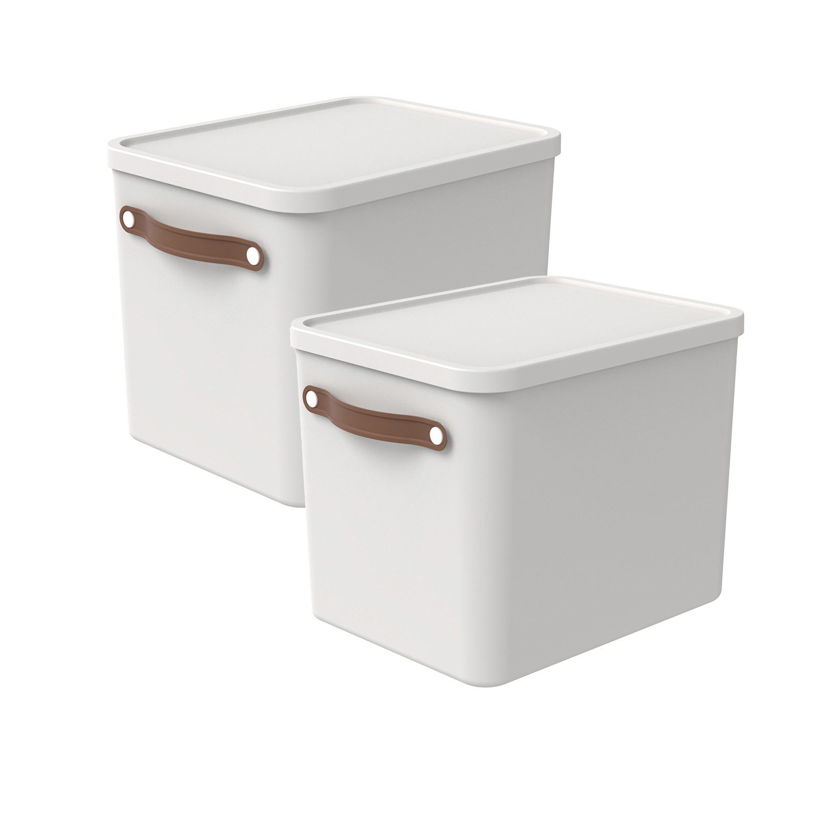 ROTHO Aufbewahrungsbox (Aufbewahrungsset, 2er-Set)