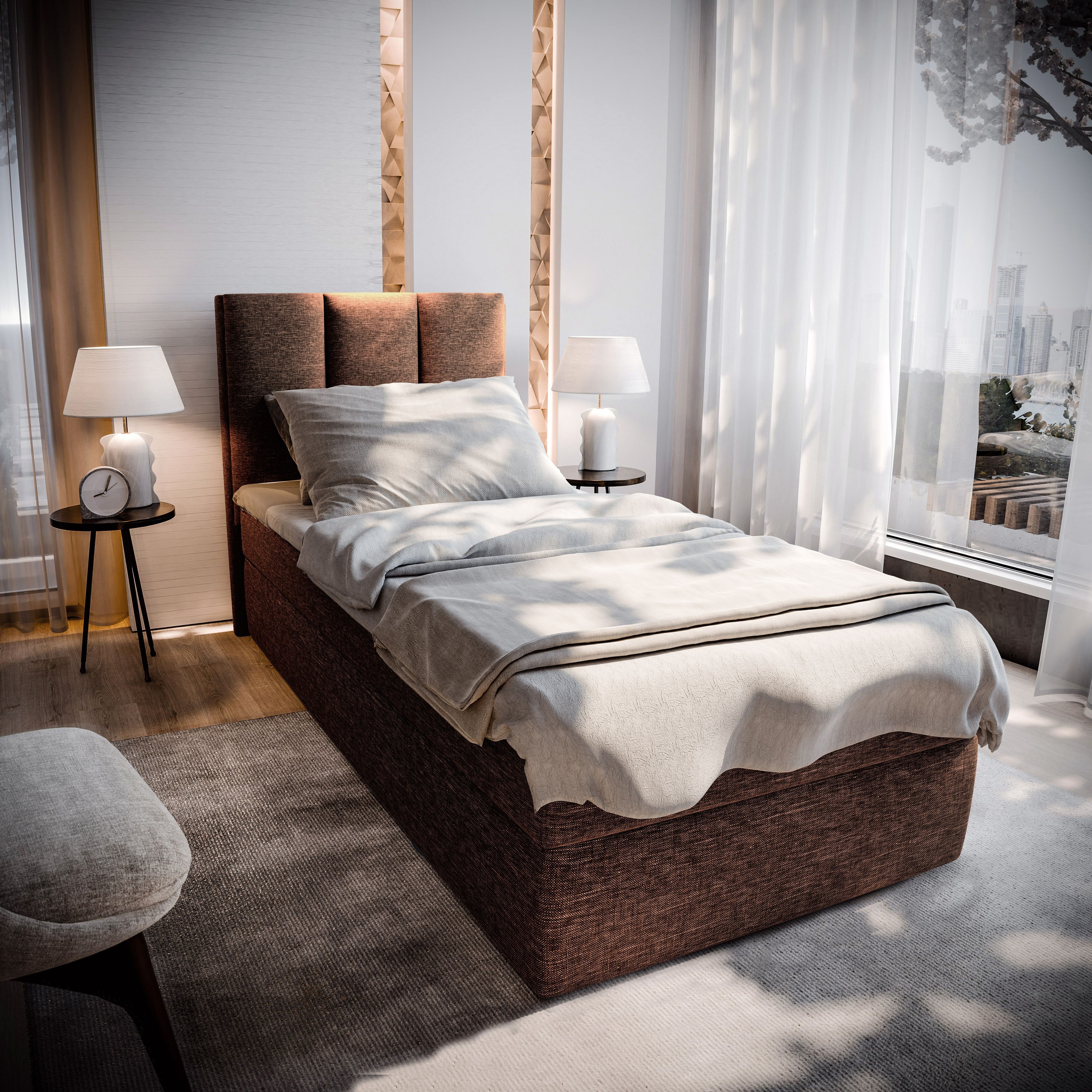 Masseno Boxbett MERIL 100x200 cm mit günstig online kaufen