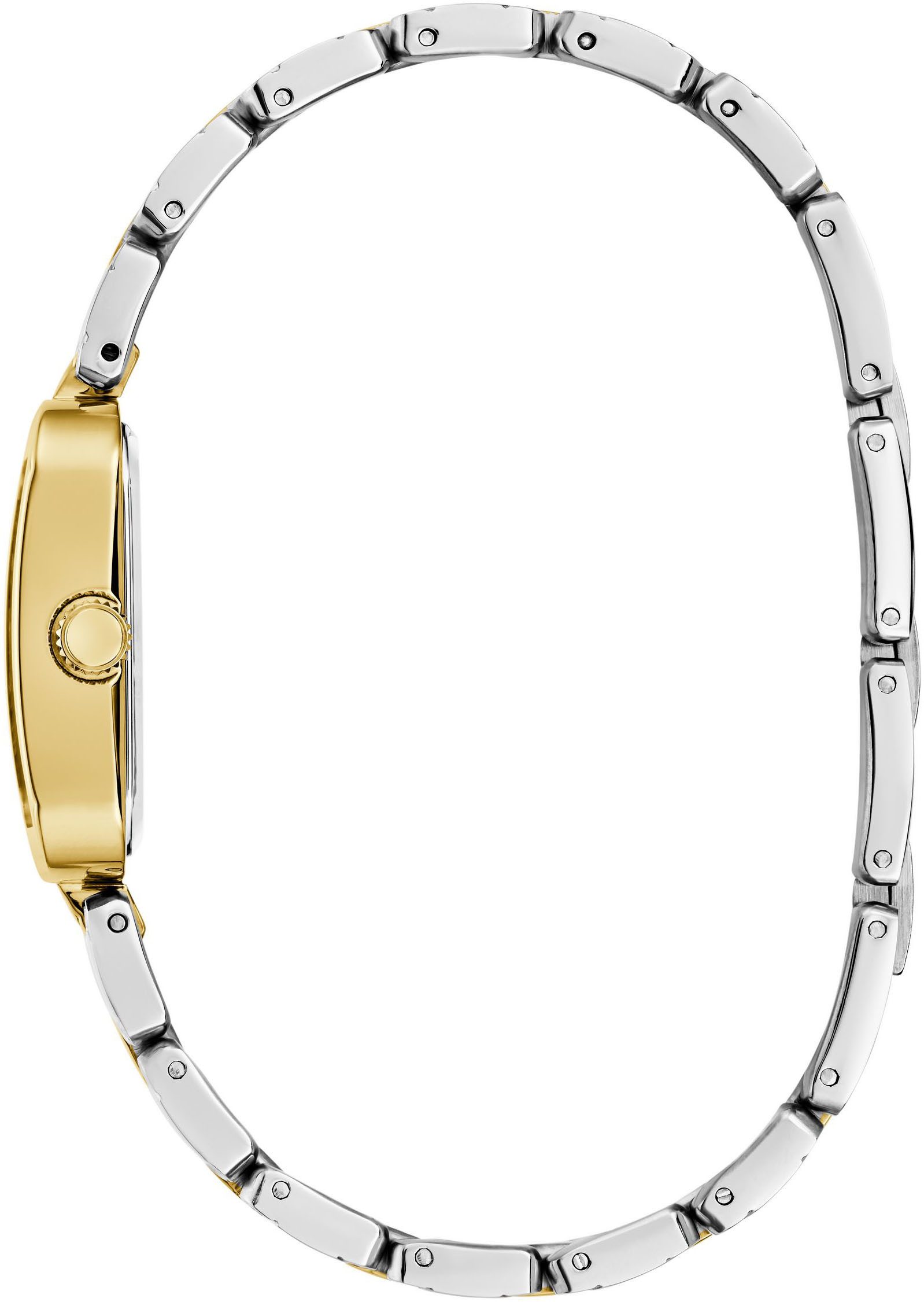Guess Quarzuhr ISLA GW0865L4, Armbanduhr, Damenuhr, Edelstahlarmband