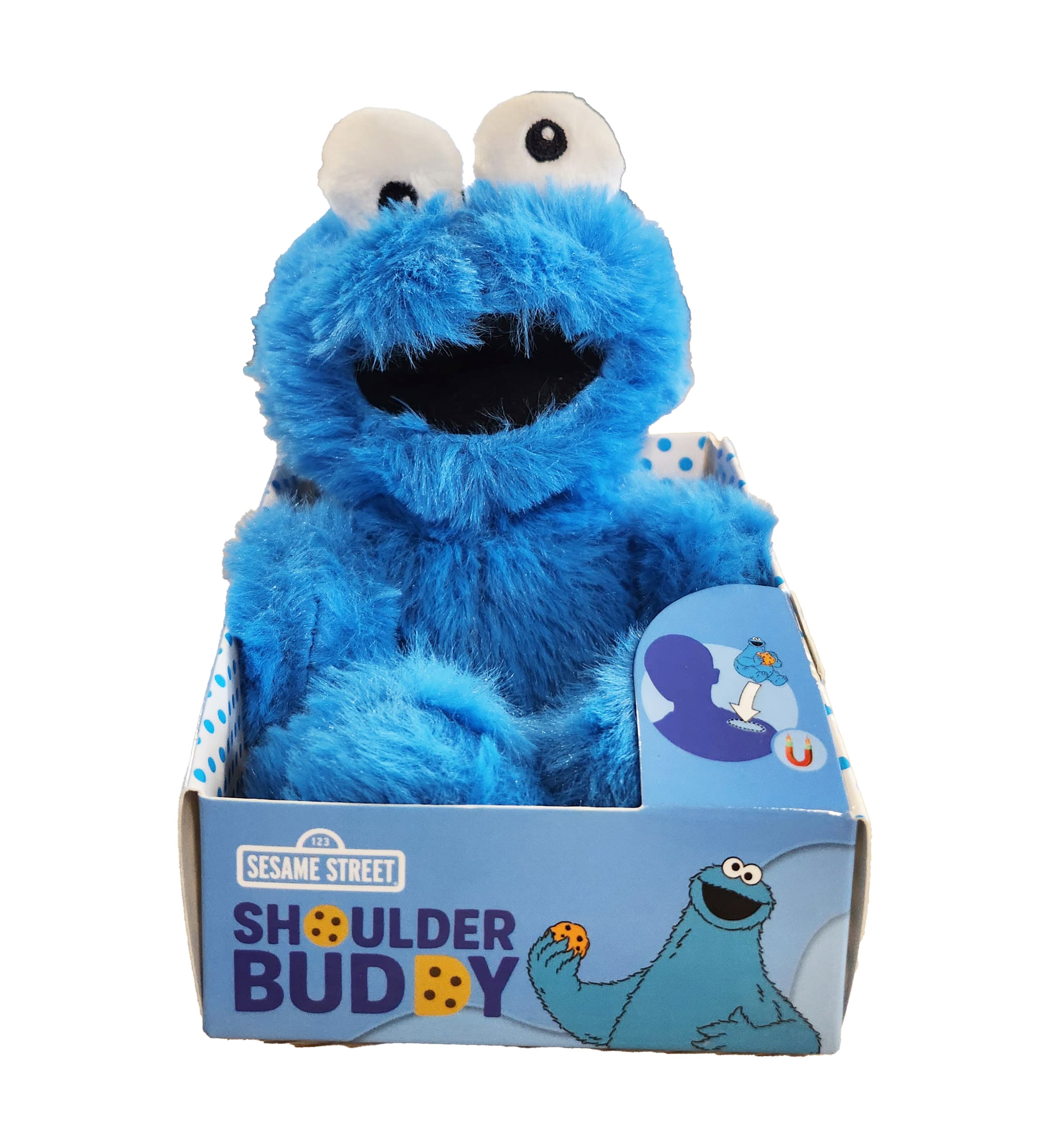 Sesamstrasse Plüschfigur Shoulder Buddy Krümelmonster, 15 günstig online kaufen