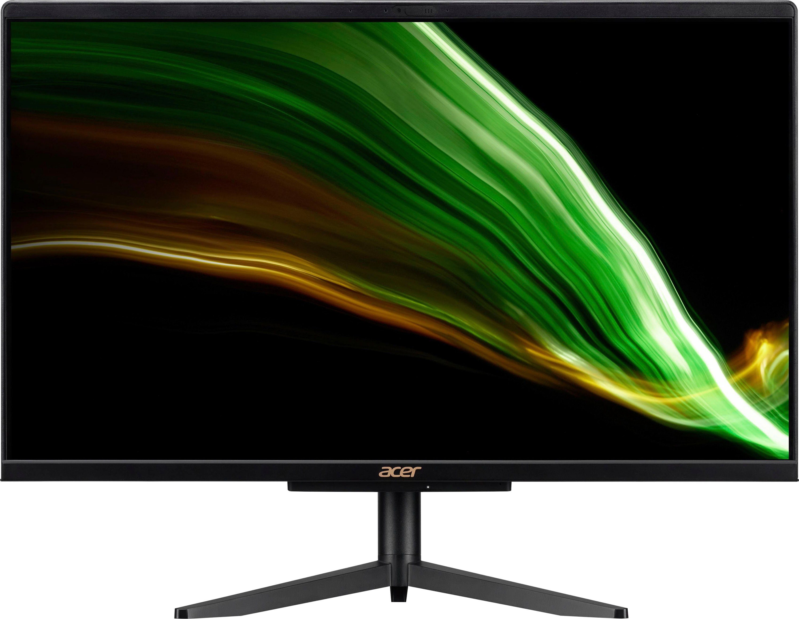 GB Luftkühlung) UHD (23,8 RAM, Pentium C24-1600 GB Zoll, PC All-in-One Graphics, Aspire 8 Acer Intel N6005, 512 SSD,