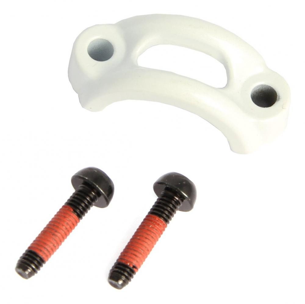 Hayes Fahrradlenker Hayes Griffschelle Stroker / Trail 22,2 mm weiß - sichere Lenkerbefest