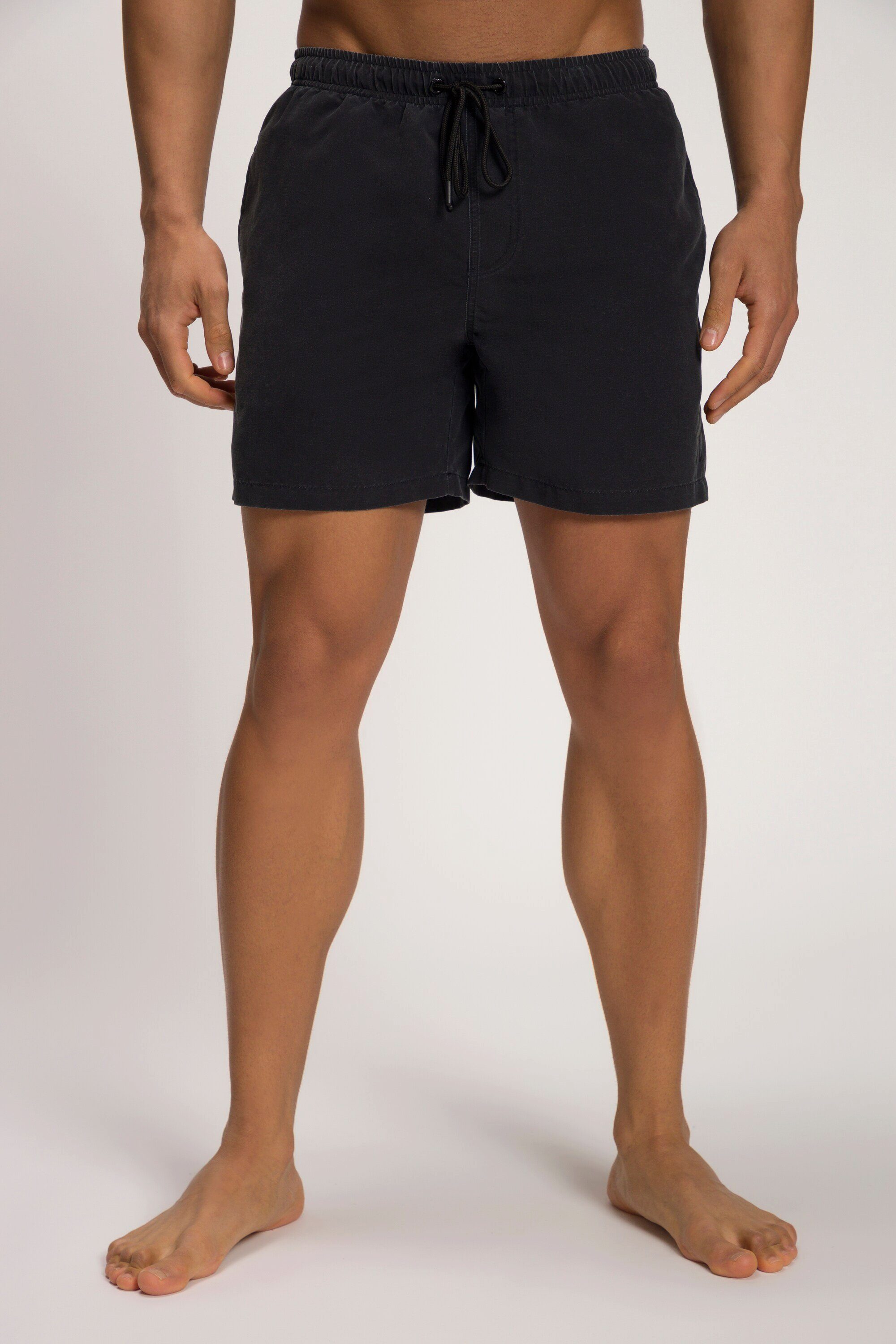 JP1880 Badehose Badeshorts Beachwear Elastikbund schwarz