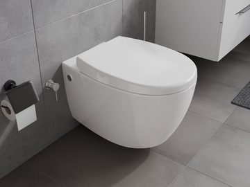 Aqua Bagno Tiefspül-WC »Aqua Bagno Taharet WC inkl. Softclose WC-Sitz«
