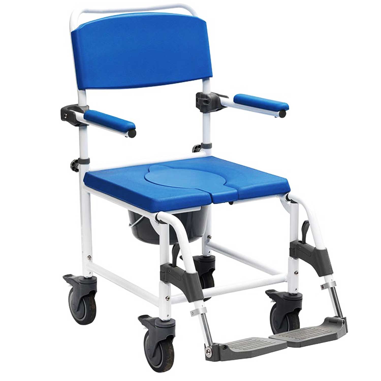 Drive Medical Dusch-Toilettenrollstuhl Dusch-Toilettenrollstuhl Aston (5" R günstig online kaufen