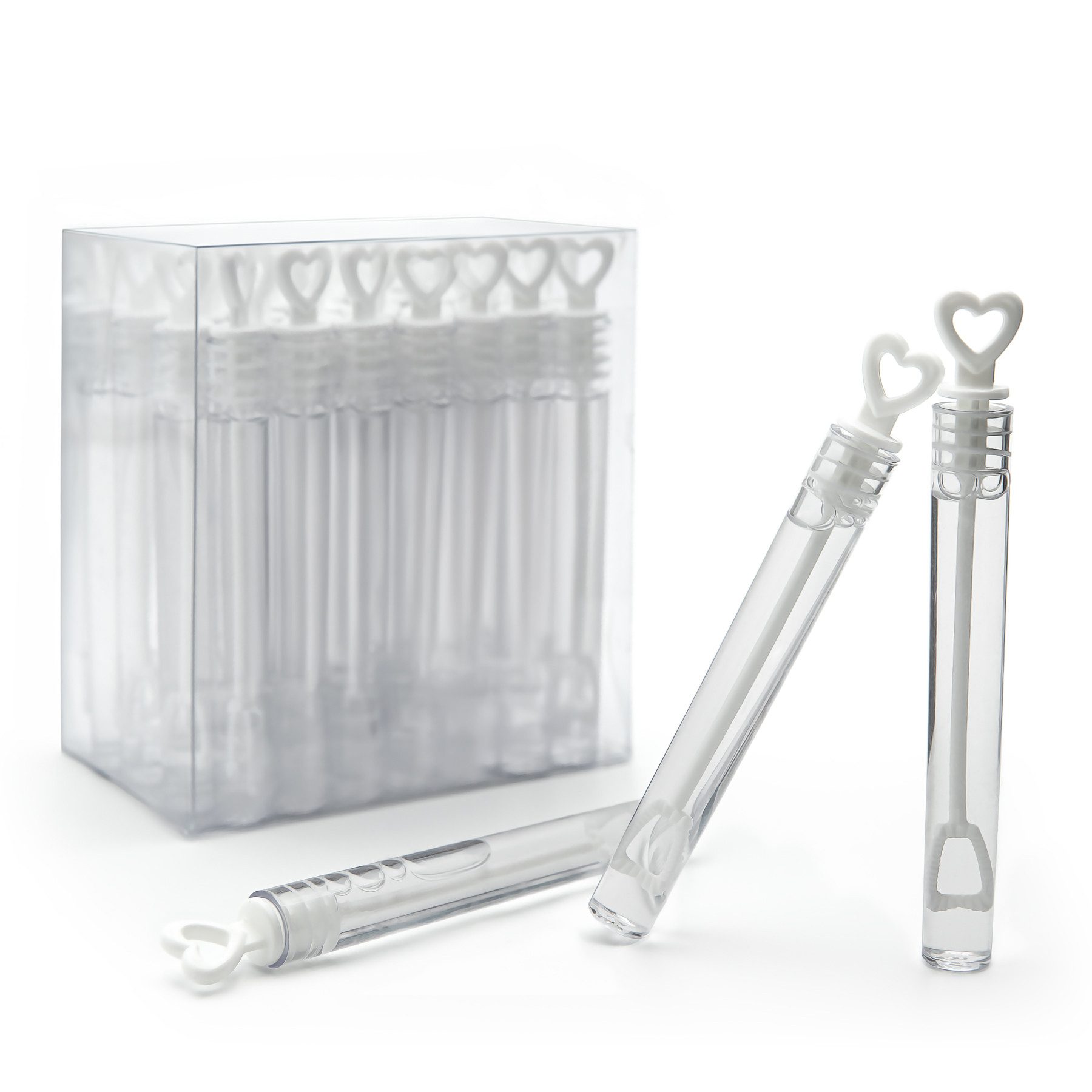 BigDean Seifenblasenspielzeug Hochzeit 96 Stück - Perfekt als Hochzeitsdeko günstig online kaufen