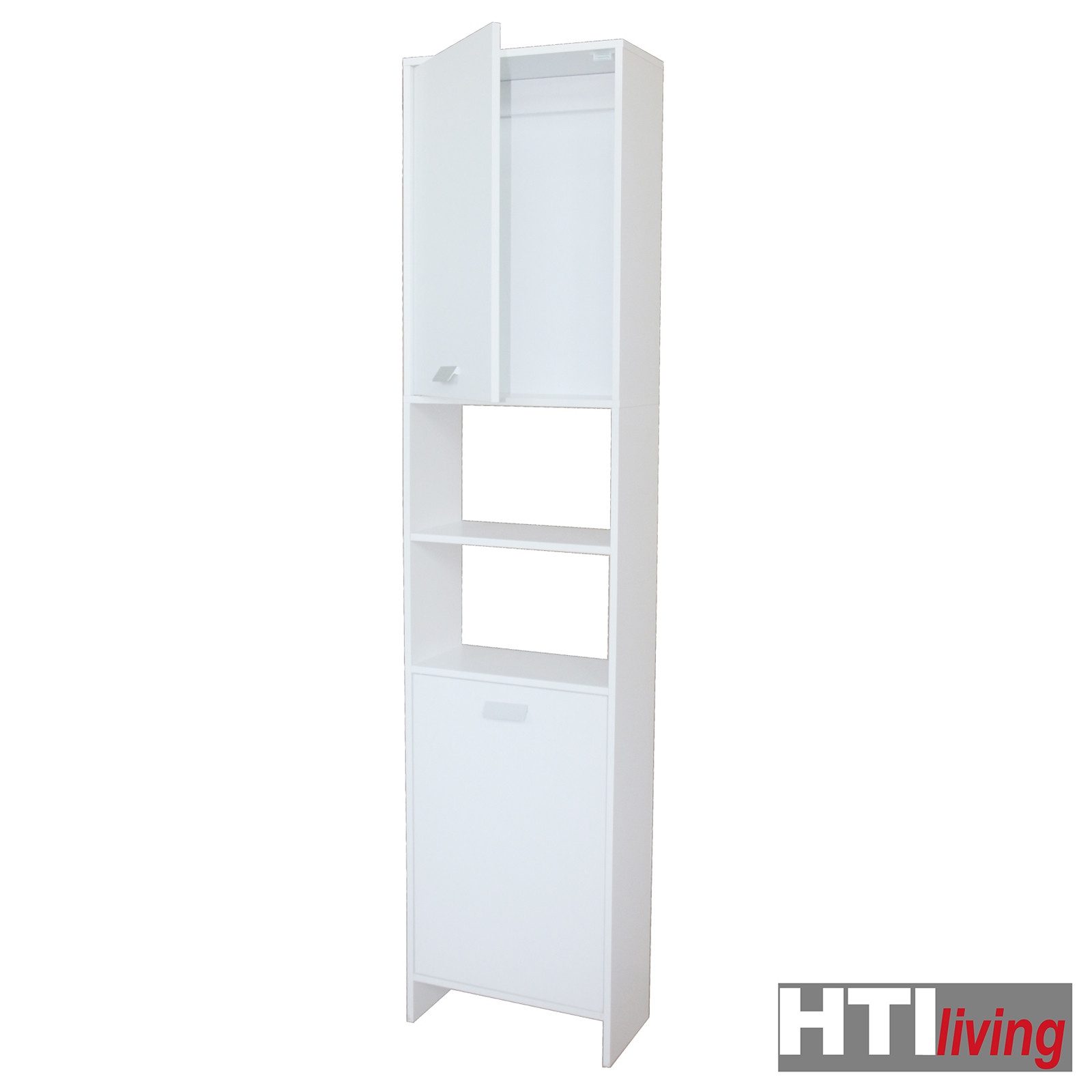 HTI-Living Badregal Badregal Weiß Thekla, Stück 1-tlg., Hochschrank Badschrank