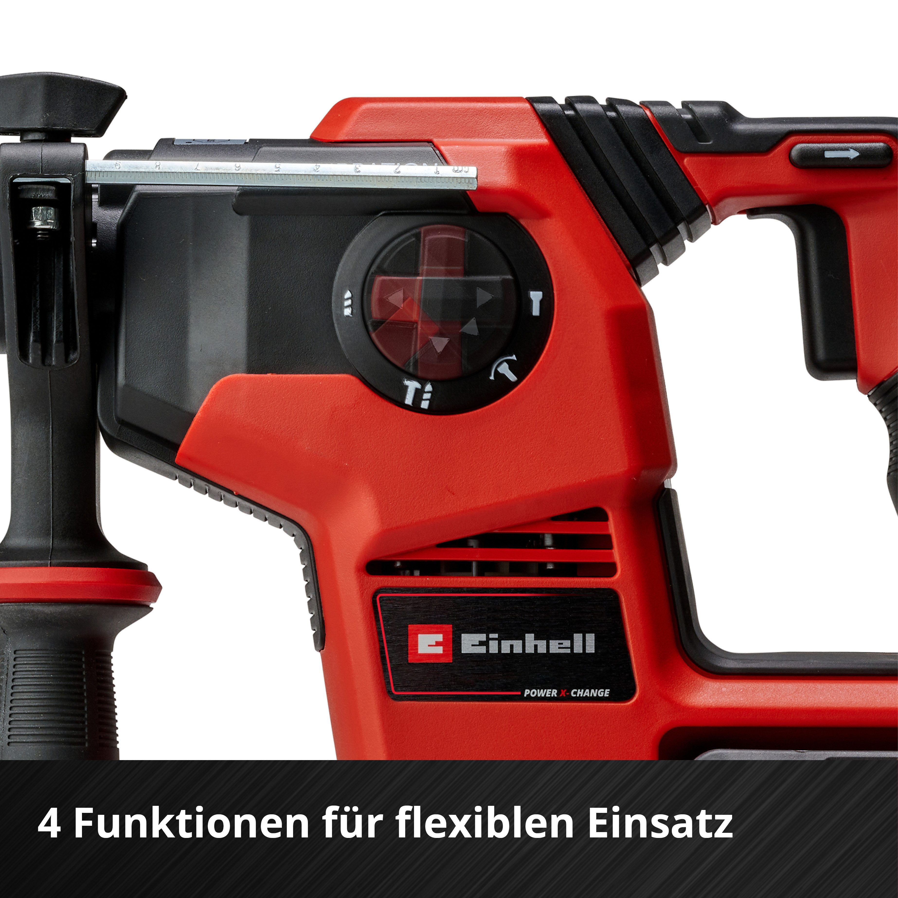 Einhell Akku-Bohrhammer TP-HD 36/30 Li BL +4 - Solo, ohne Akku und Ladegerät – Bild 4 von 5