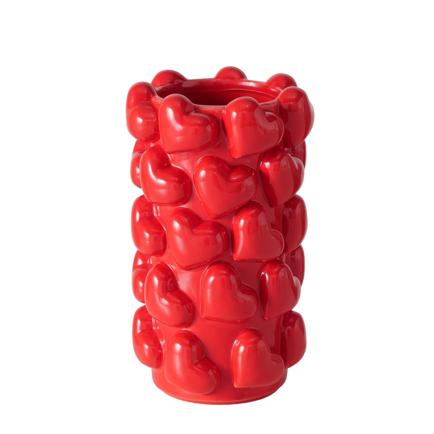 BOLTZE Dekovase Vase Herz-Liebe, 20 cm günstig online kaufen