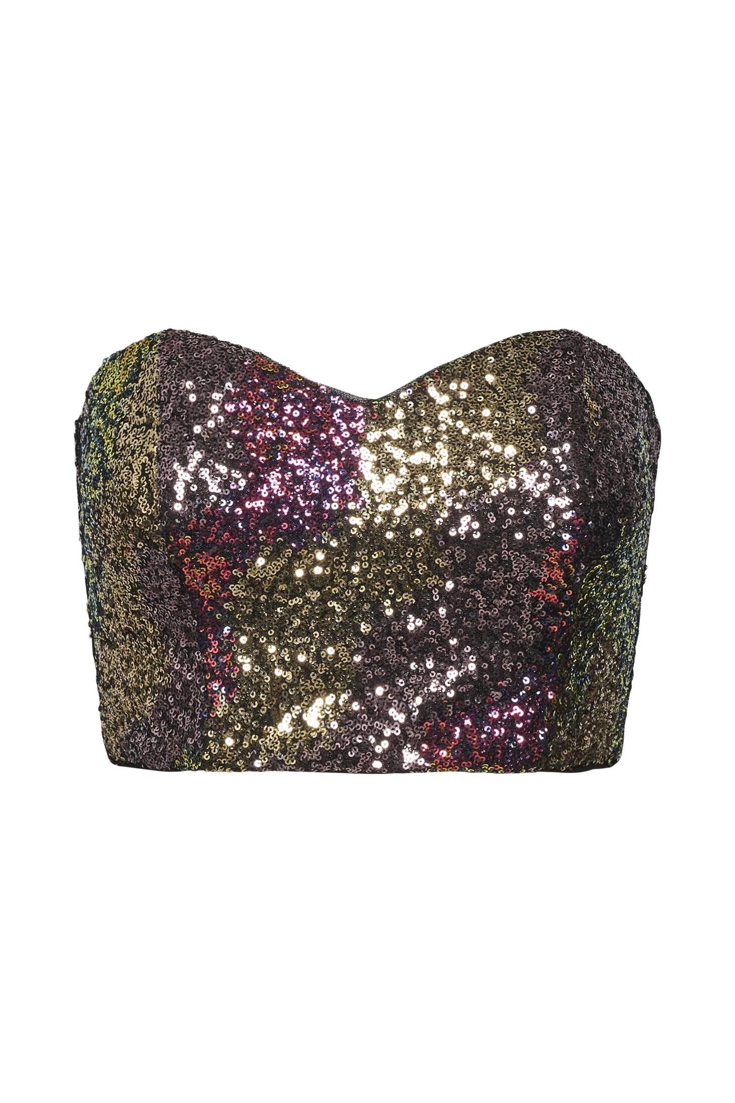 Gestuz T-Shirt Damen Top ABLINAGZ CORSAGE (1-tlg)