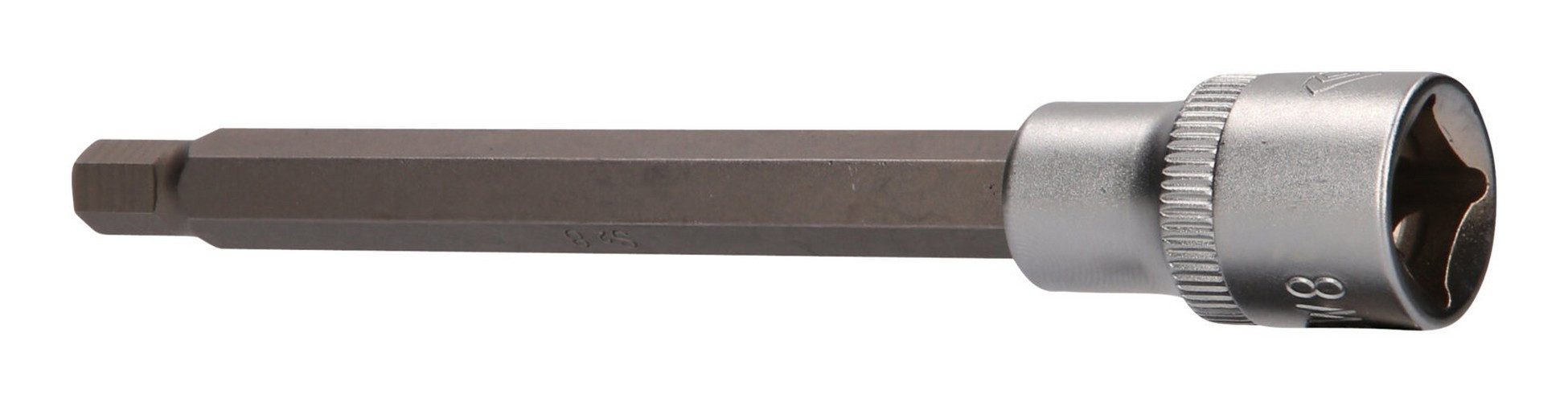 Brilliant Tools Sechskant-Bit, 1/2" Innensechskant Stecknuss, 140 mm lang, 8 mm