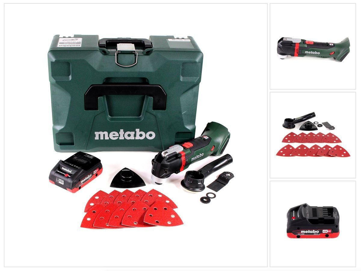 metabo Akku-Multifunktionswerkzeug MT 18 LTX Akku Multitool 18V (613021840) OIS-/Starlock-kompatibel +