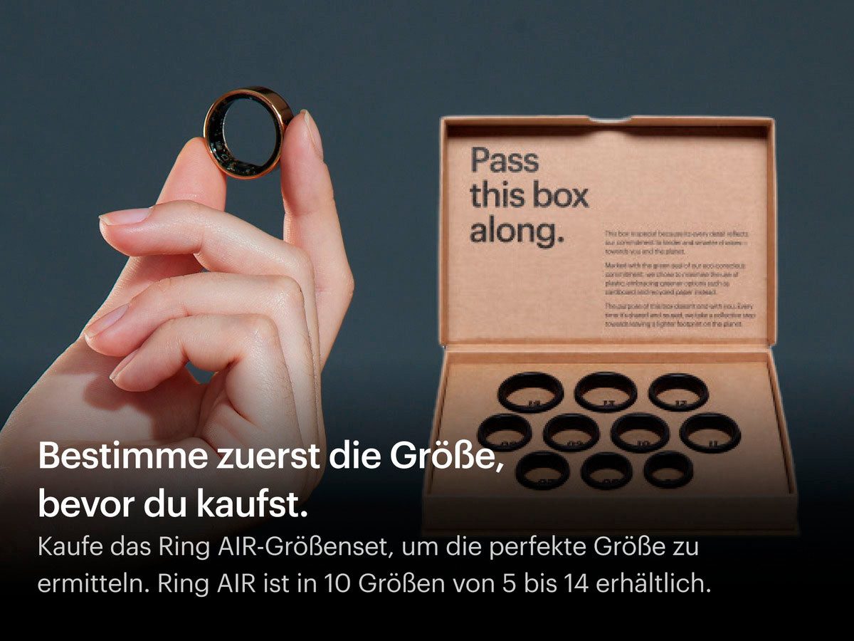 Ultrahuman Activity Tracker Sizing Kit für Smart Ring AIR