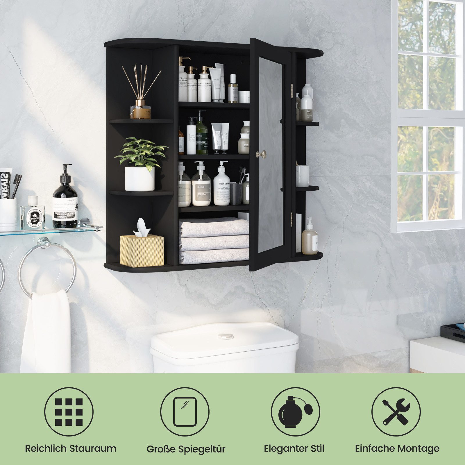 COSTWAY Spiegelschrank günstig online kaufen