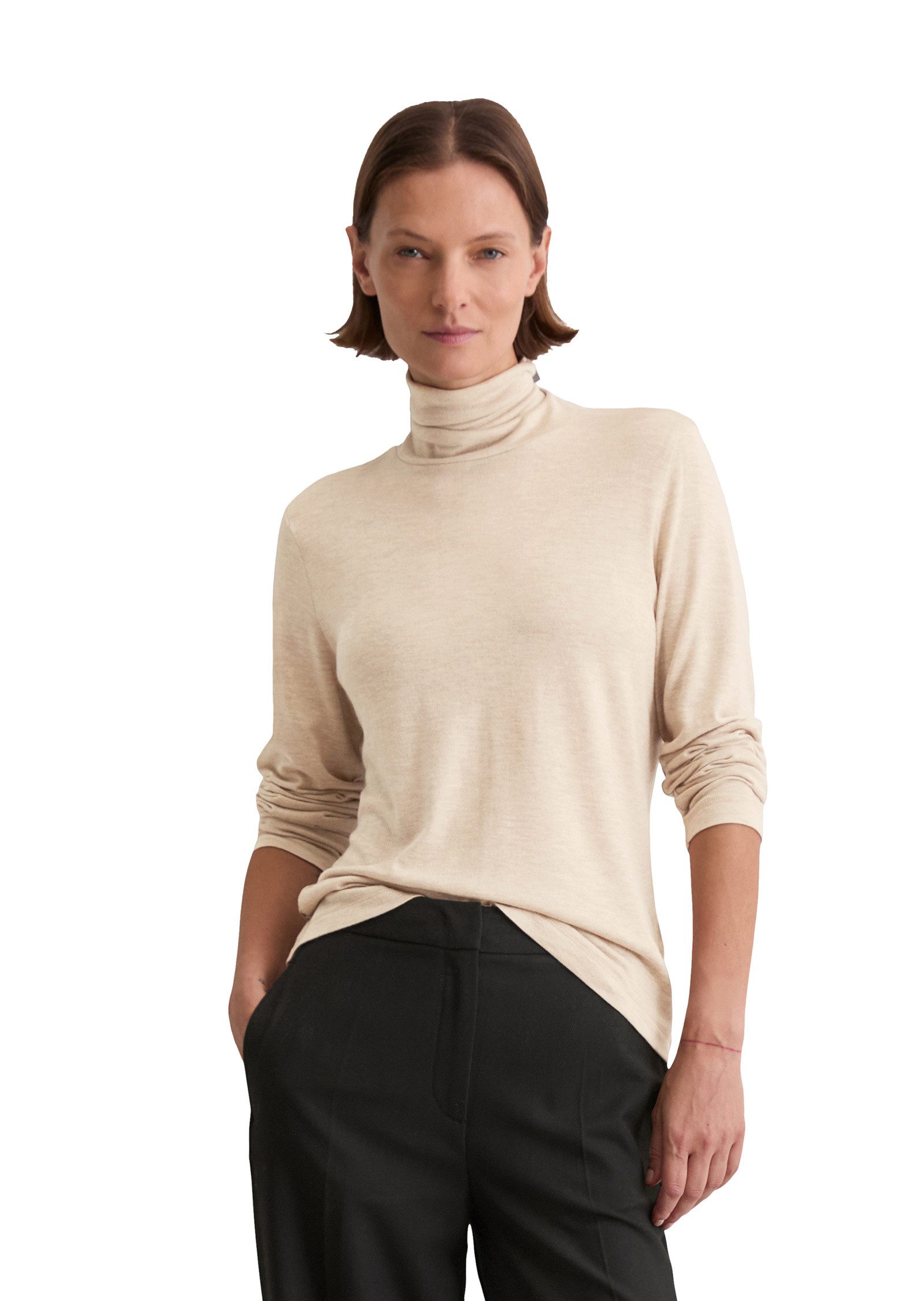 Marc O'Polo Langarmshirt aus TENCEL™ Lyocell günstig online kaufen