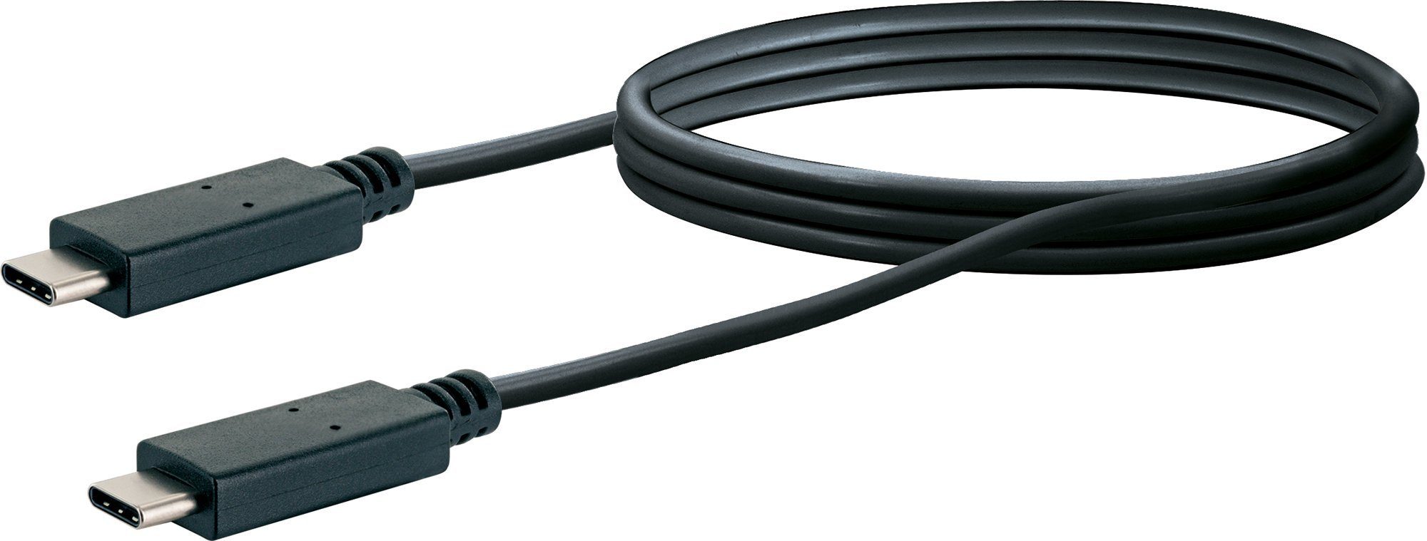 Schwaiger LK101C 531 Smartphone-Kabel, USB 3.1 C Stecker, USB 3.1 C Stecker, (100 cm), universal einsetzbar