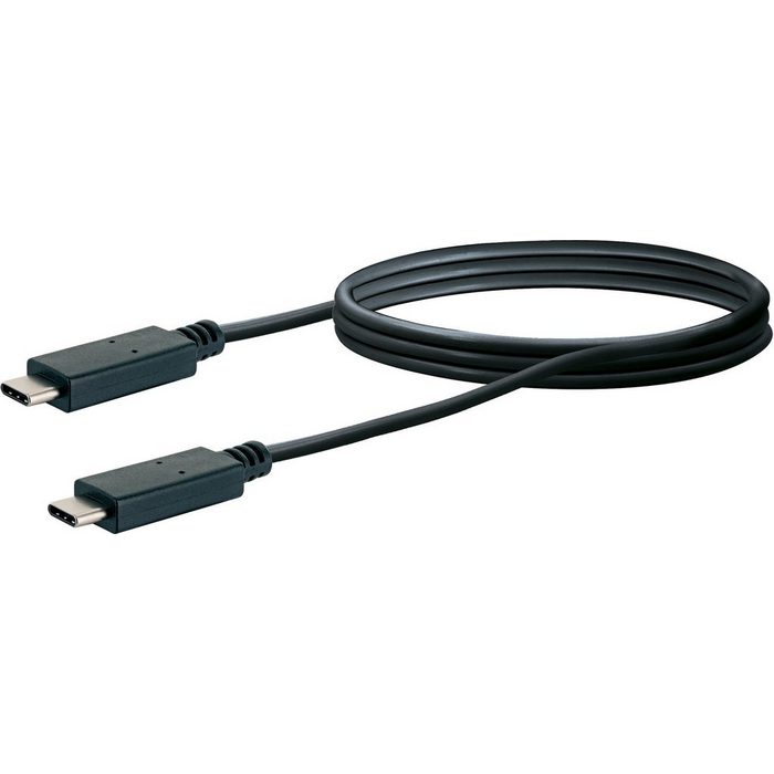 Schwaiger LK101C 531 Smartphone-Kabel USB 3.1 C Stecker USB 3.1 C Stecker (100 cm) universal einsetzbar