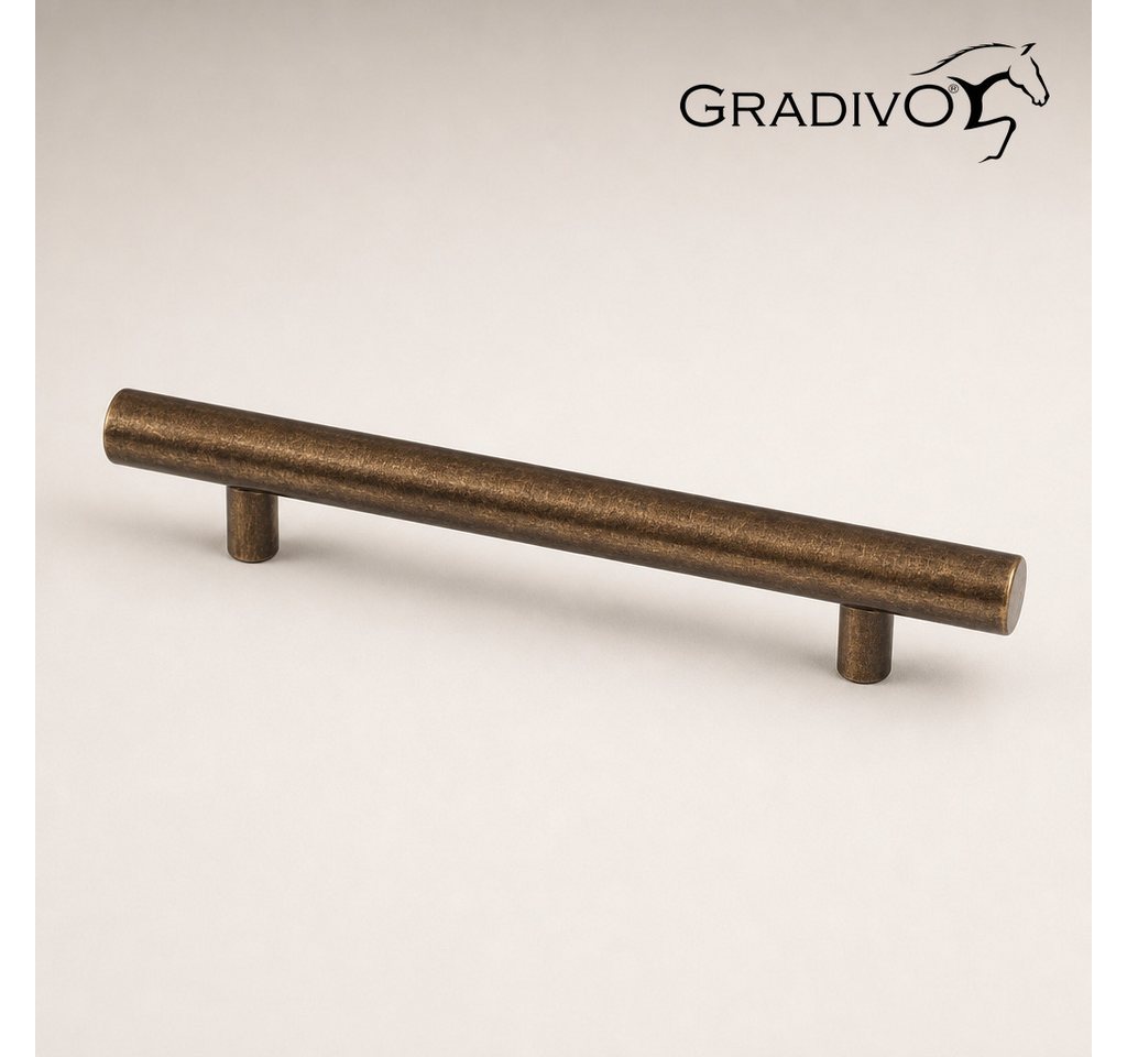 Gradivo Möbelgriff Schrankgriff Bügelgriff 653 - Bronze, 96 mm