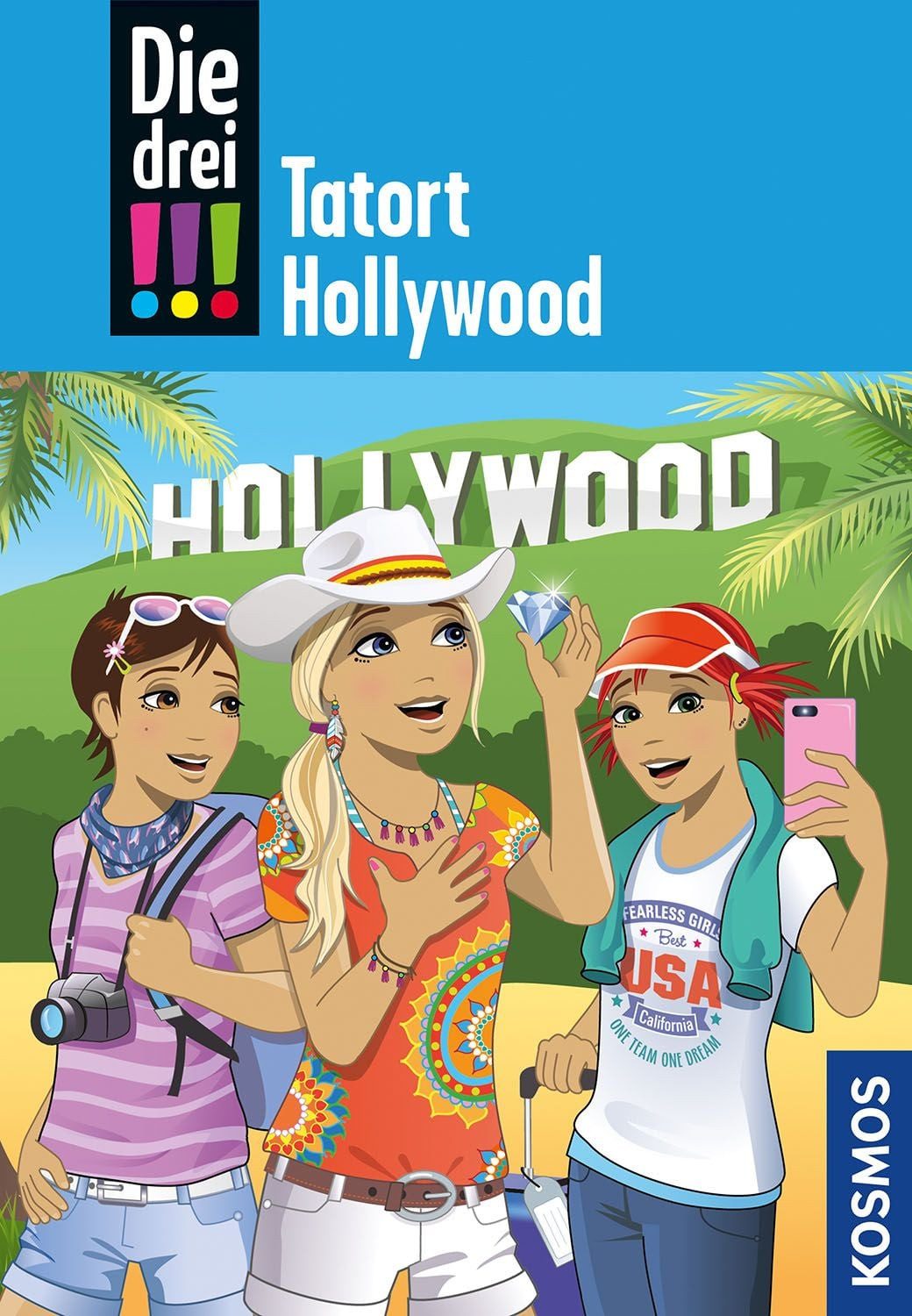 Kinderbuch Die drei !!!, 75, Tatort Hollywood Ann-Katrin Heger, Kirsten Vogel