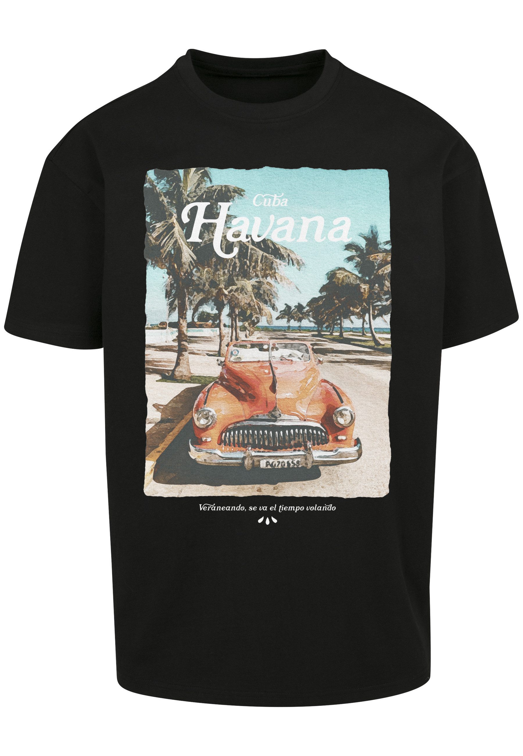 Upscale by Mister Tee T-Shirt Upscale by Mister Tee Unisex Havana Vibe Oversize Tee (1-tlg)