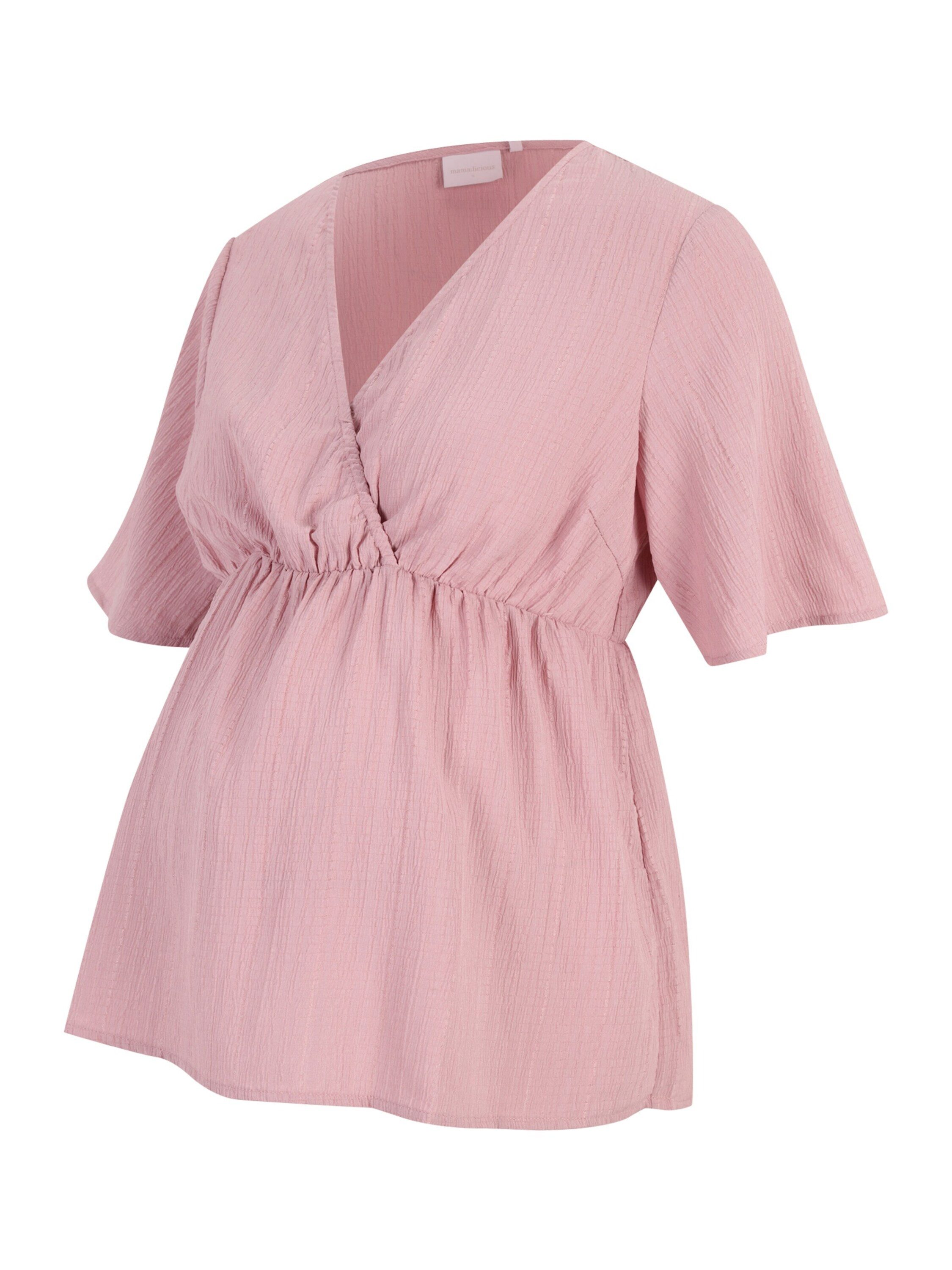 Mamalicious Funktionsbluse MLROSANA (1-tlg) Wickel-Design günstig online kaufen