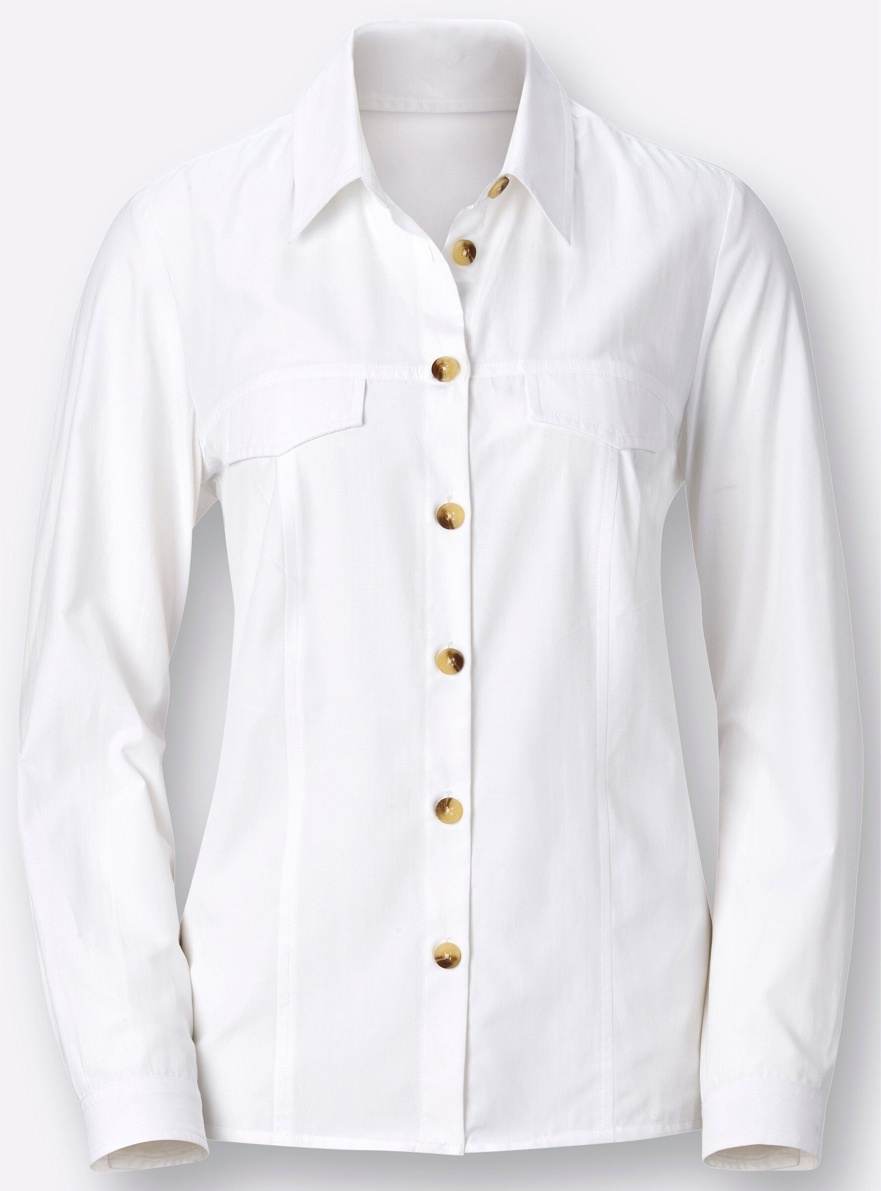 Witt Klassische Bluse Bluse Langarm