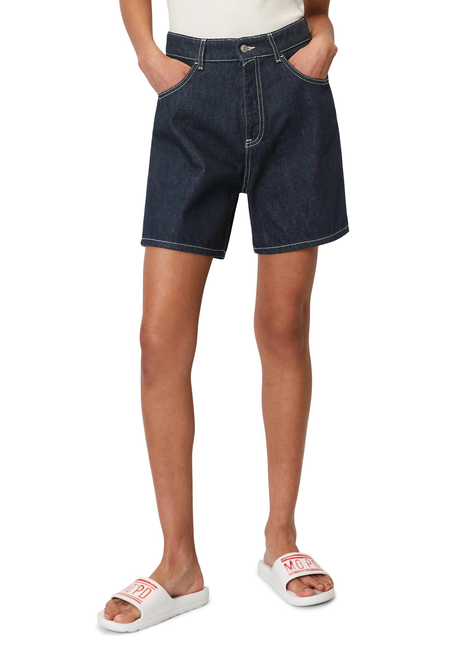 Marc O'Polo DENIM Shorts aus reiner Bio-Baumwolle