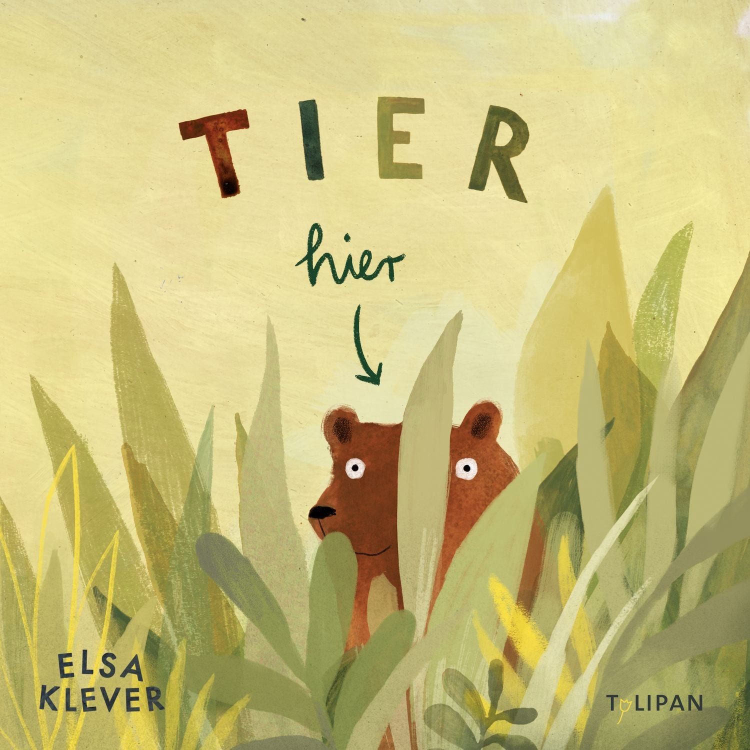 Tier hier / Elsa Klever, Pappbilderbuch für Tier- und Reimliebhaber ab 2 Jahren von der preisgekrönten Elsa Klever