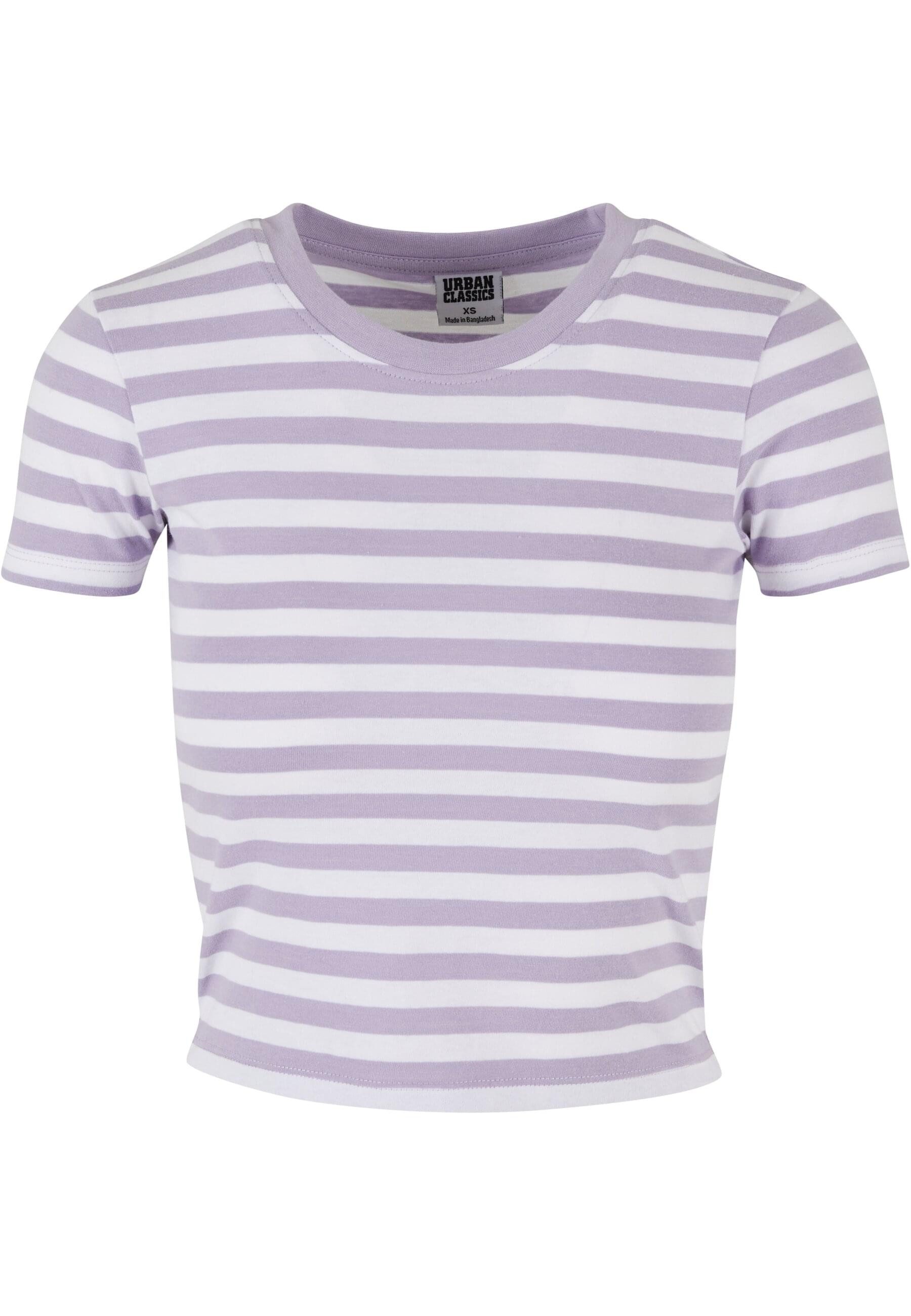 URBAN CLASSICS T-Shirt Urban Classics Damen Ladies Short Striped Tee (1-tlg günstig online kaufen