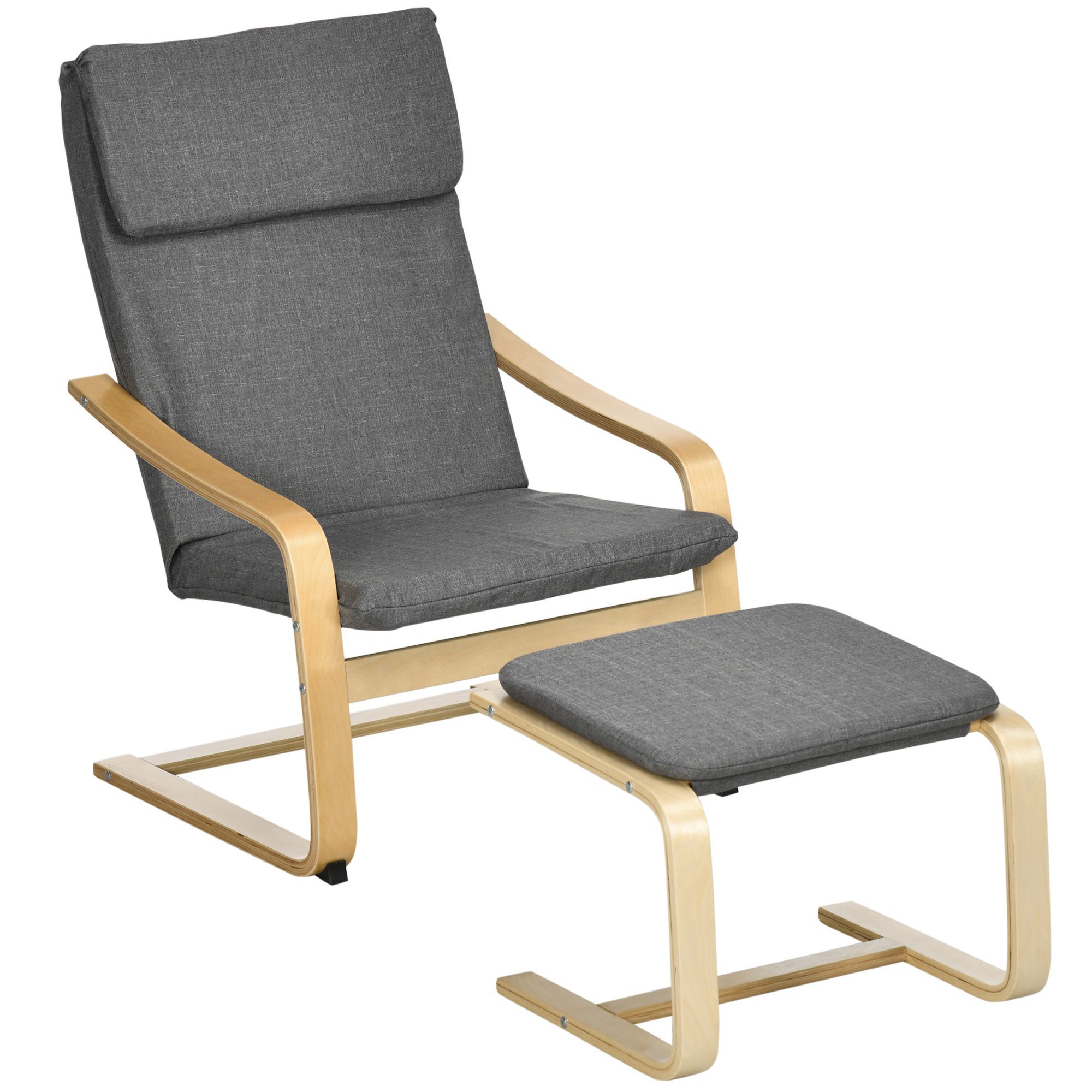 HOMCOM Relaxsessel Armlehnensessel (2-St) günstig online kaufen