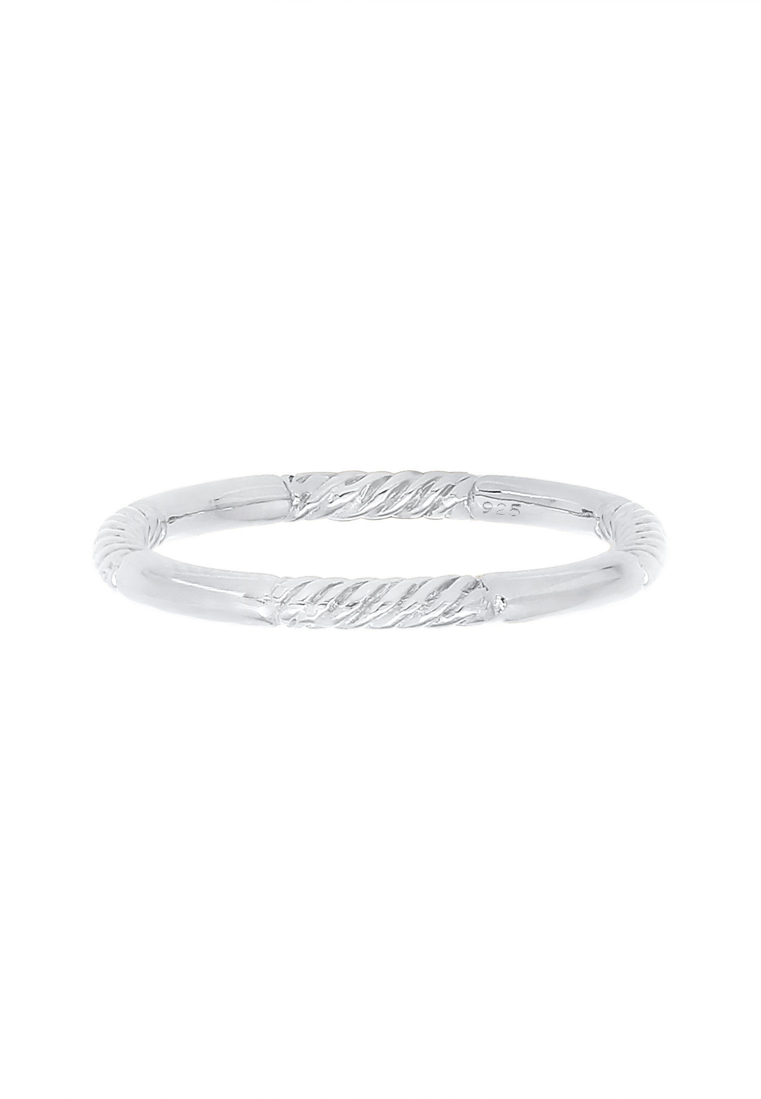 Elli Fingerring Gedreht Basic Schlicht 925 Silber, Twisted günstig online kaufen
