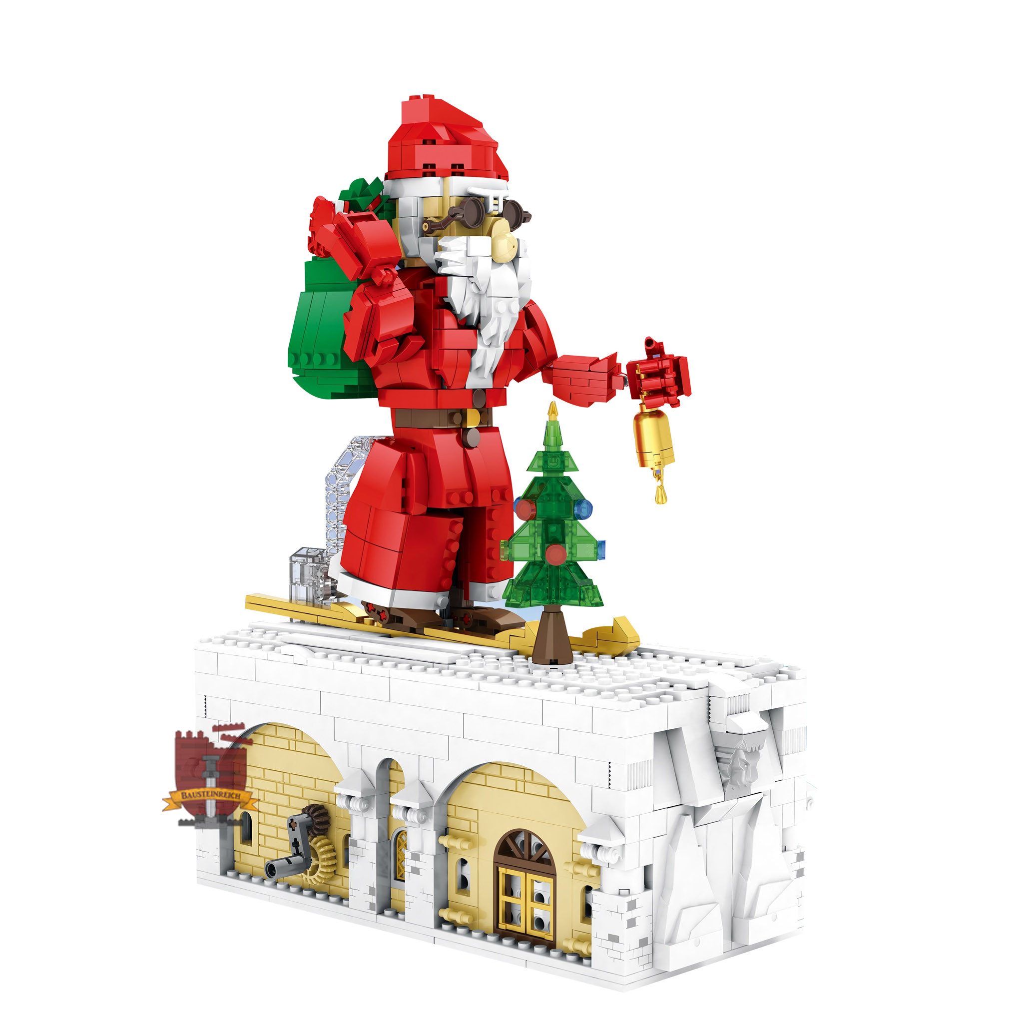 Reobrix 66001 - Weihnachtsmann (Reobrix) Конструктора, (1039 St)