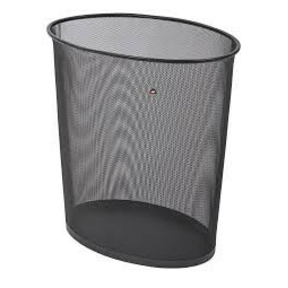 ALBA Papierkorb Alba gr Abfalleimer 40L Draht - schwarz