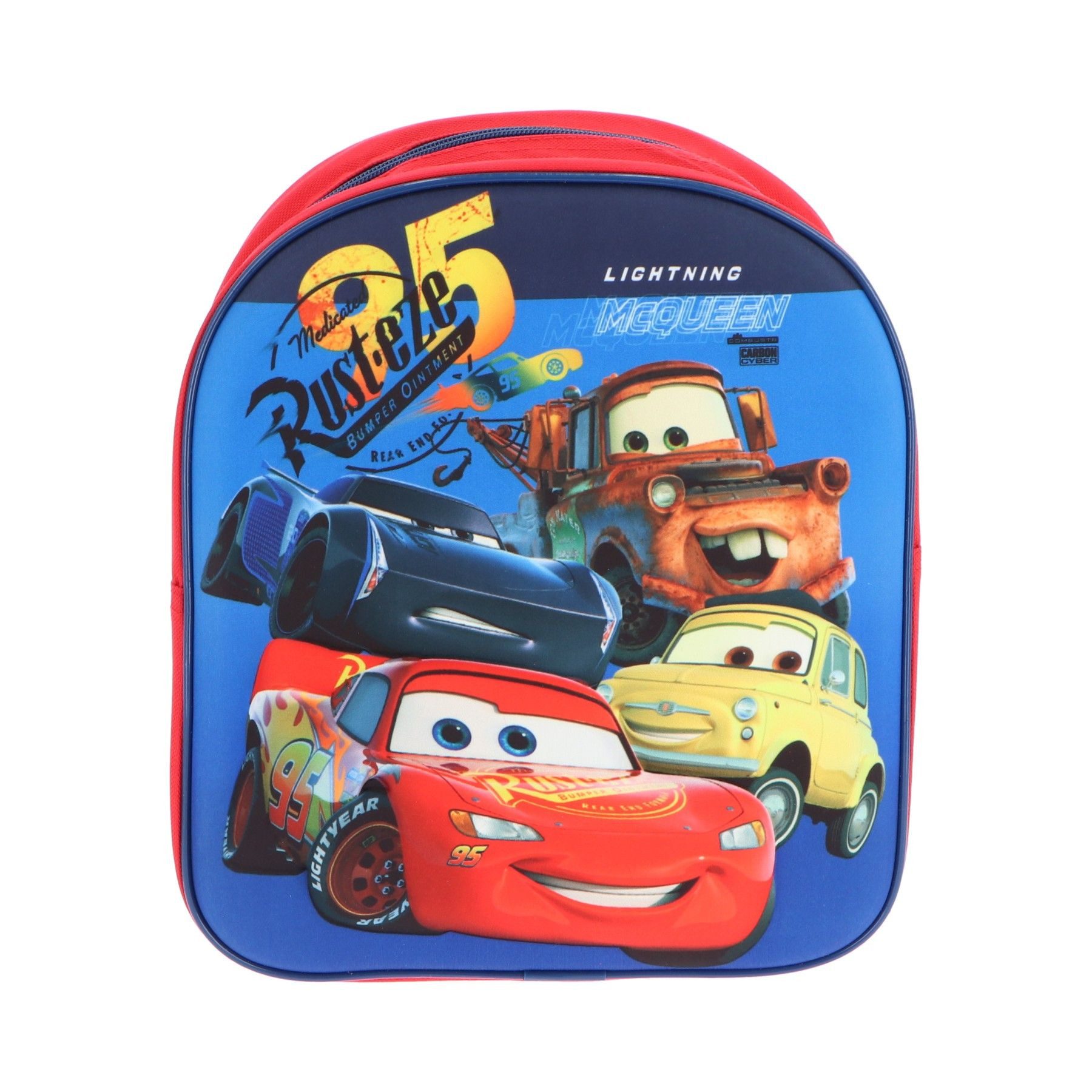 Textiel Trade B.V. Kinderrucksack Cars 3D Disney Schulranzen mit Lightning McQueen Motiv