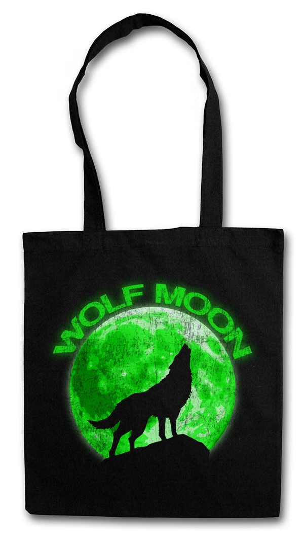 Urban Backwoods Beuteltasche Wolf Moon Stofftasche Wölfe Mond Type Werwolf The O Werewolf Horror (1-tlg), Das Howling Negative Tier