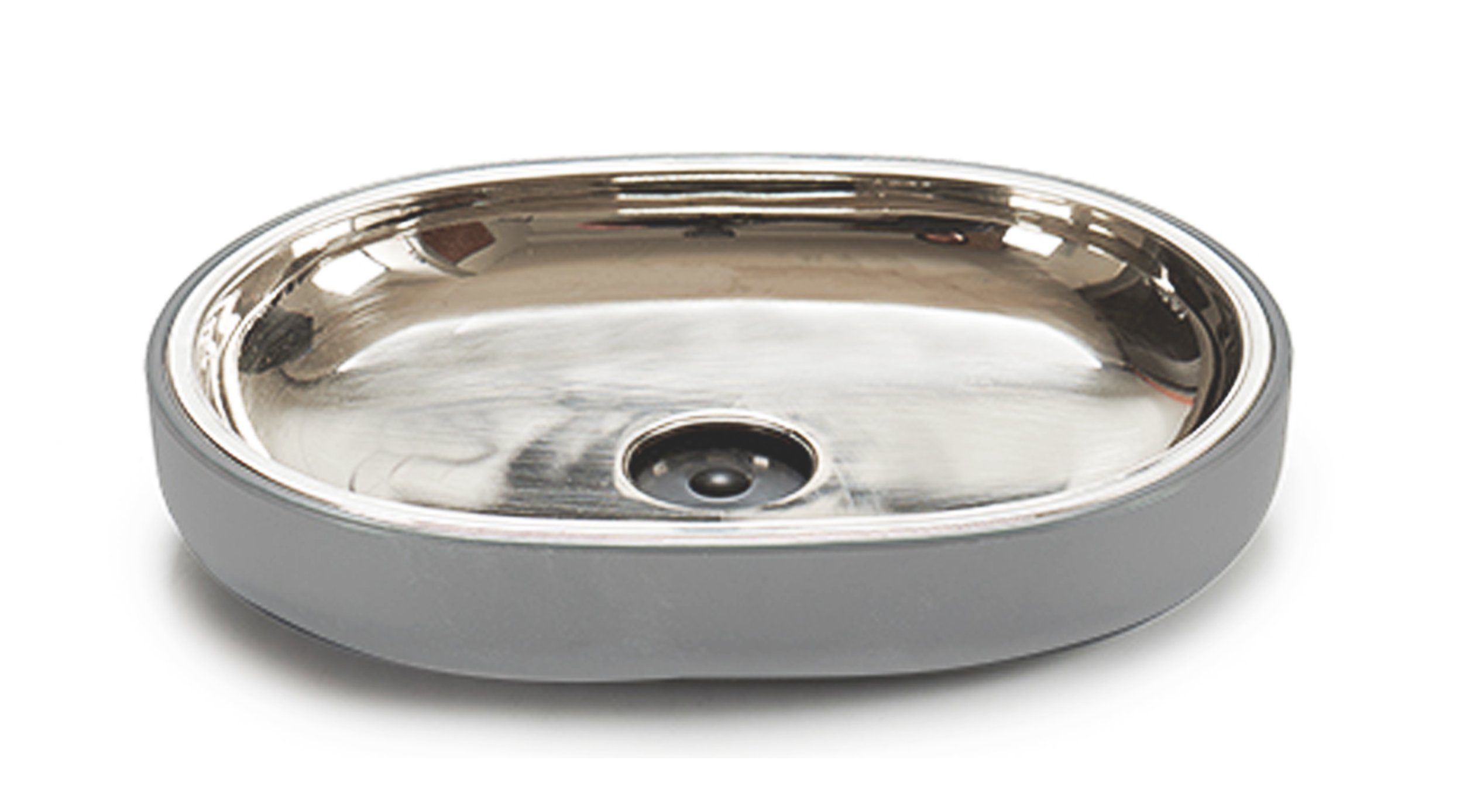 Arte Regal Seifenhalter SEIFENHALTER 13x9,5cm Seifenschale Seifenablage Seifenkorb (Grau), Seifen