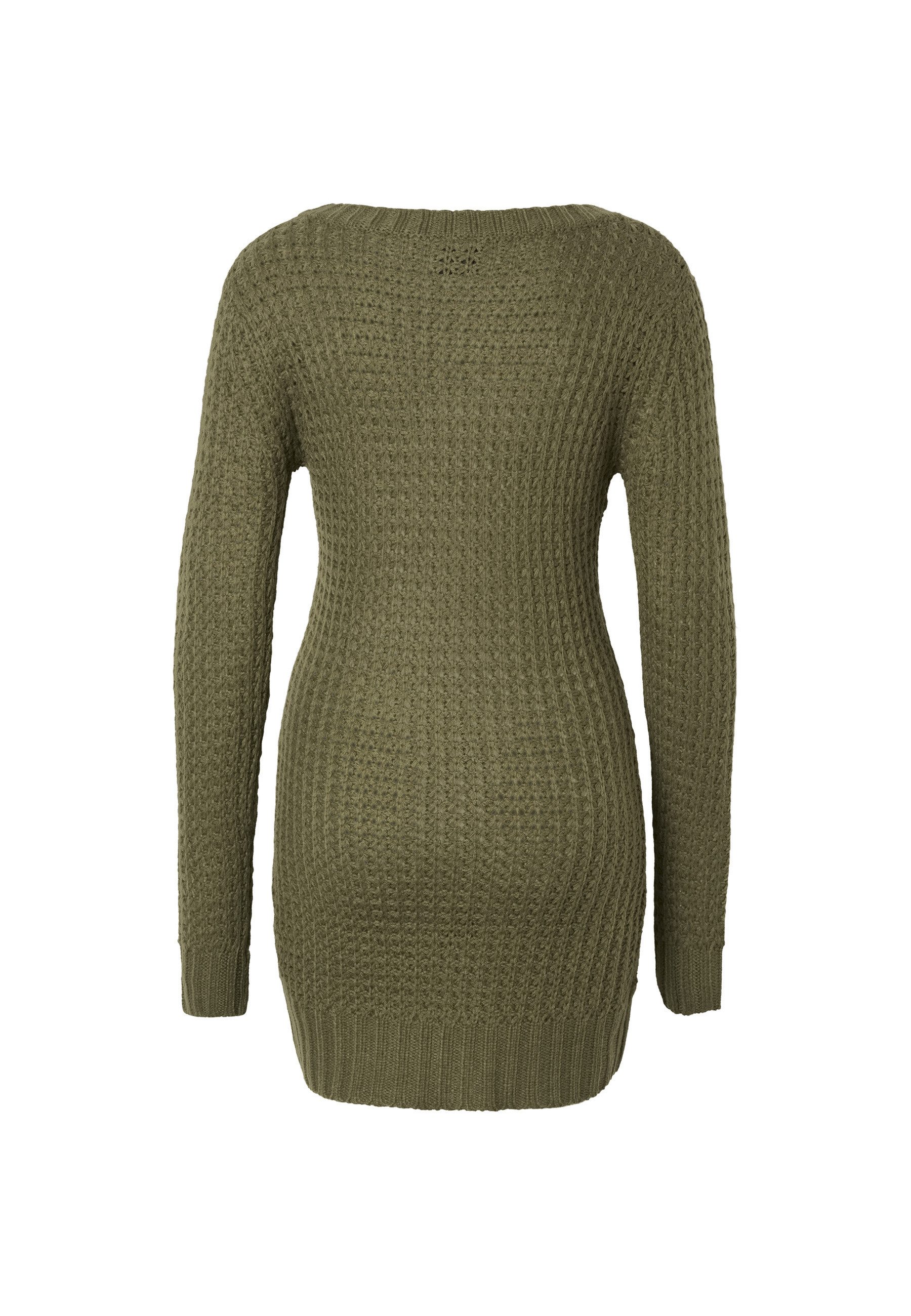 URBAN CLASSICS Sweatshirt Urban Classics Damen Ladies Long Wideneck Sweater (1-tlg) – Bild 2 von 5