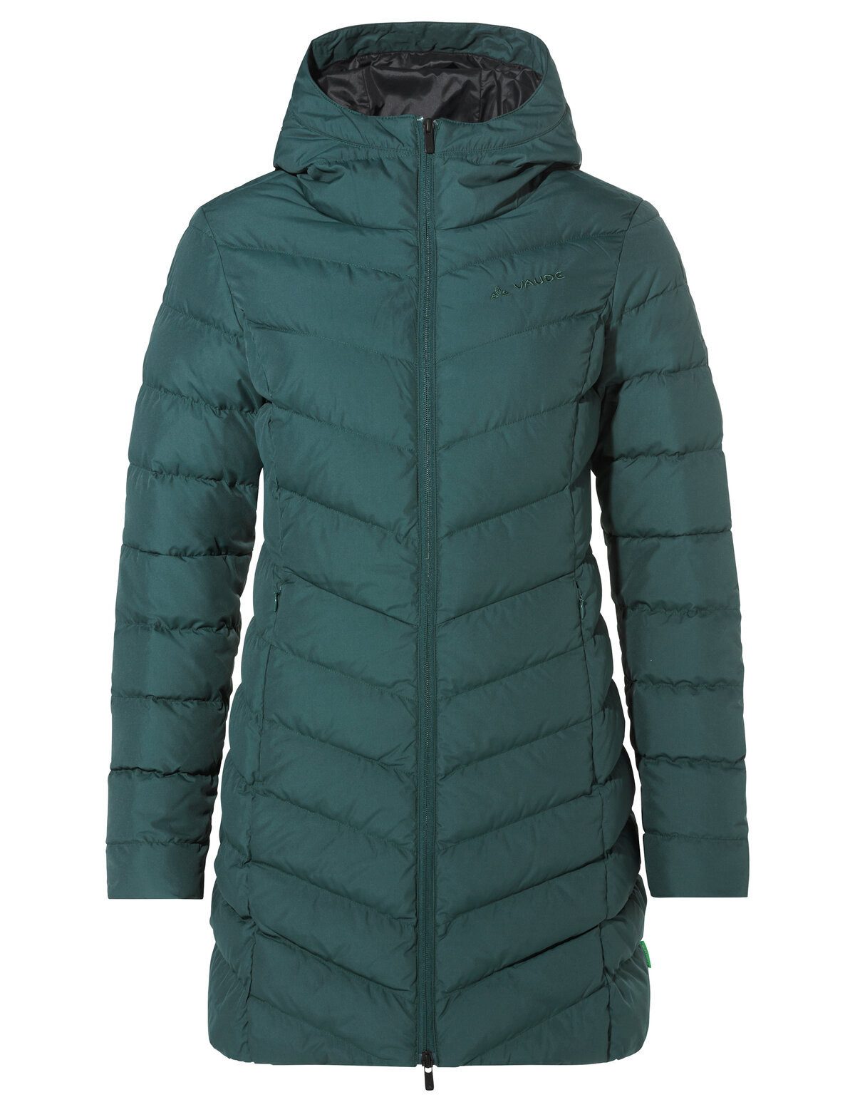 VAUDE Outdoorjacke Women's Annecy Down Coat (1-St) warmer Wintermantel mit recyceltem Daunenfutter