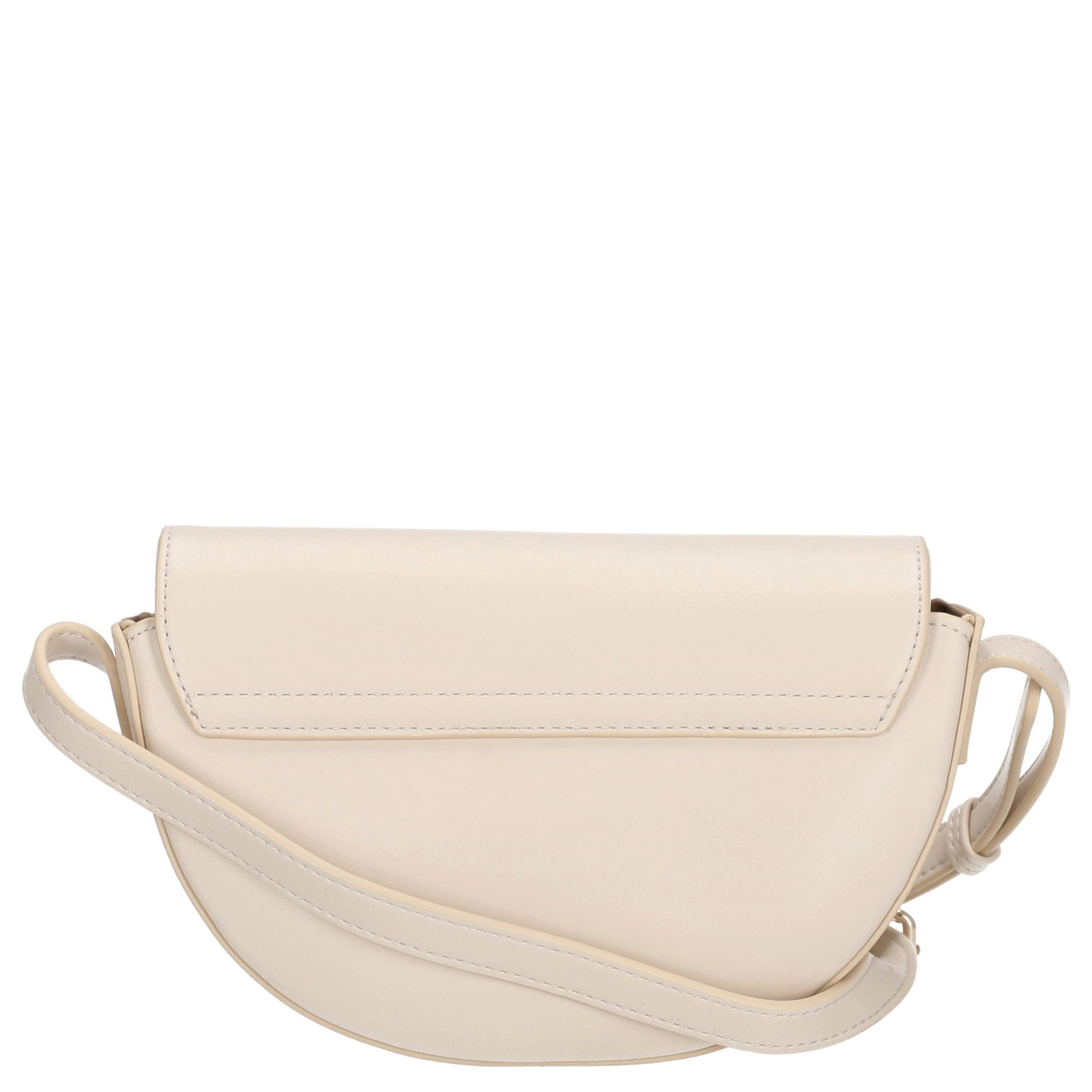 Seidenfelt Manufaktur Umhängetasche Ellanda Sadle - Umhängetasche 21 cm (tofu beige)