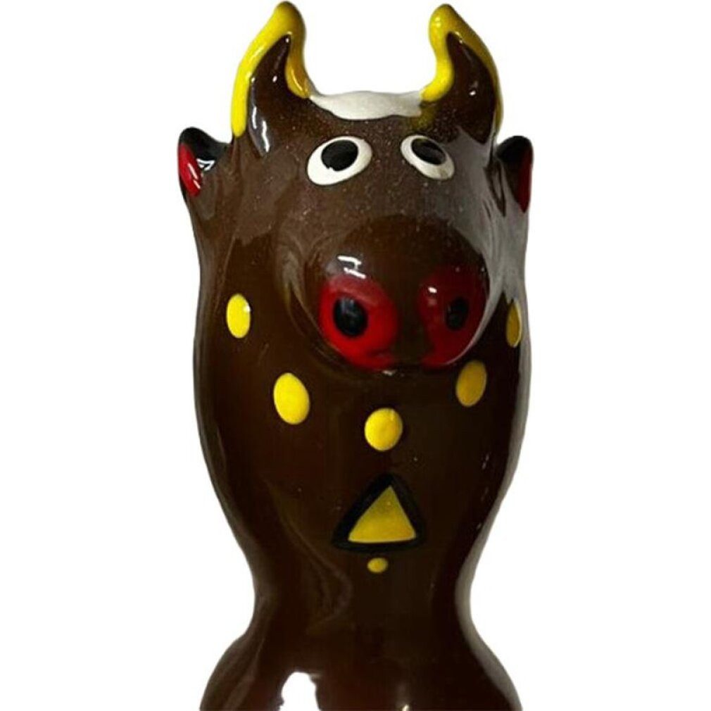 Condomerie Kondome Handbemalte Neuheitskondome Bull Black Modell 2