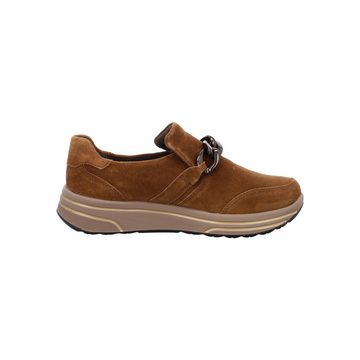 Ara Sapporo - Damen Schuhe Slipper Sneaker Velours braun