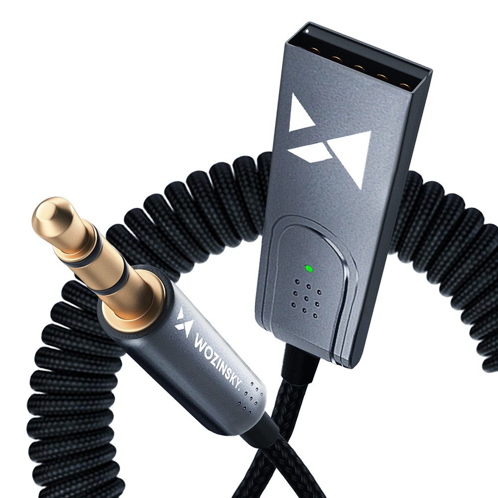 Wozinsky Wozinsky WTODB Bluetooth 5.3 AUX Audioadapter Auto-Adapter