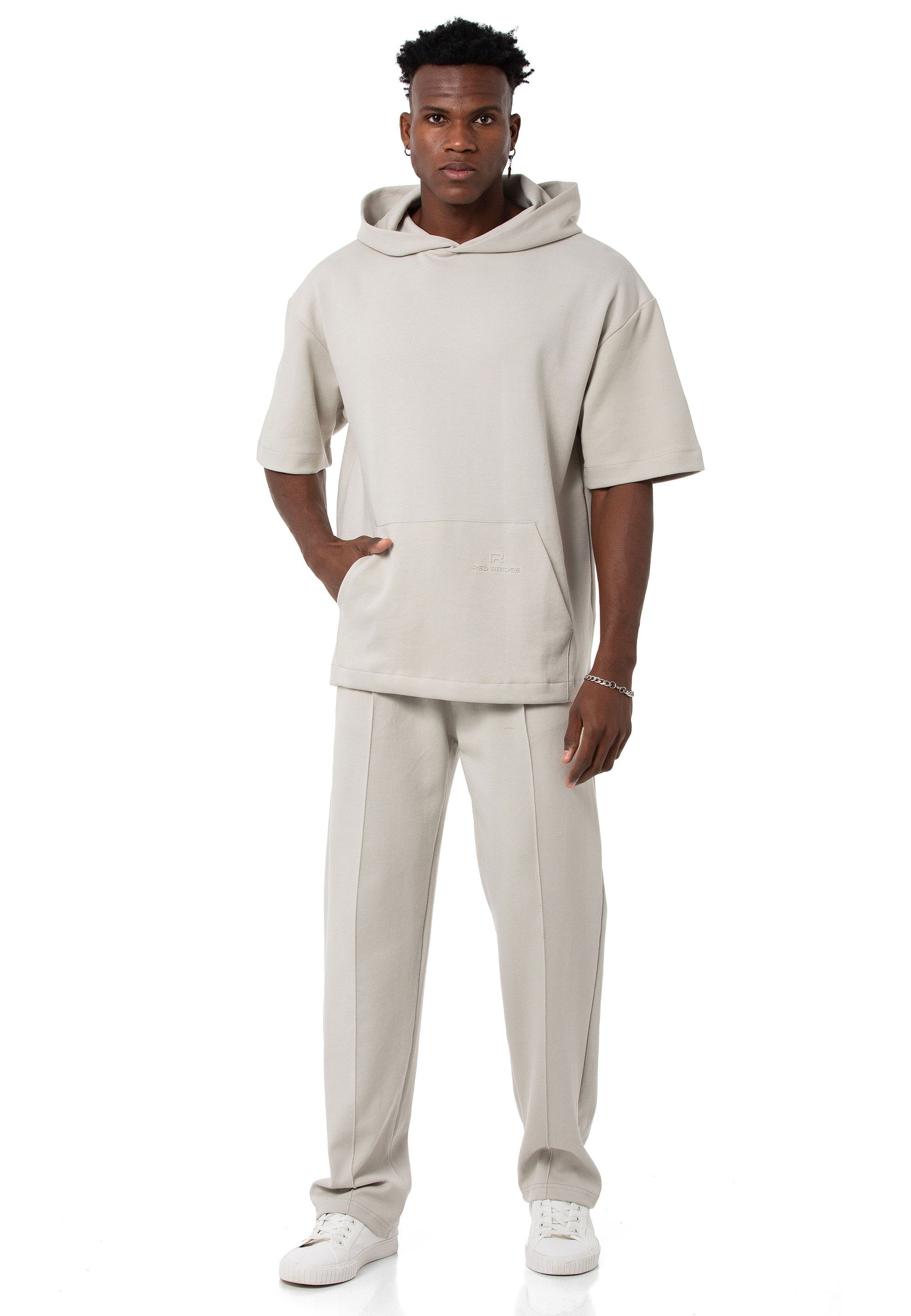 RedBridge Jogginganzug Red Bridge Herren Basic Jogginganzug mit Kapuze TrackSuit Set (Set, 2-tlg)