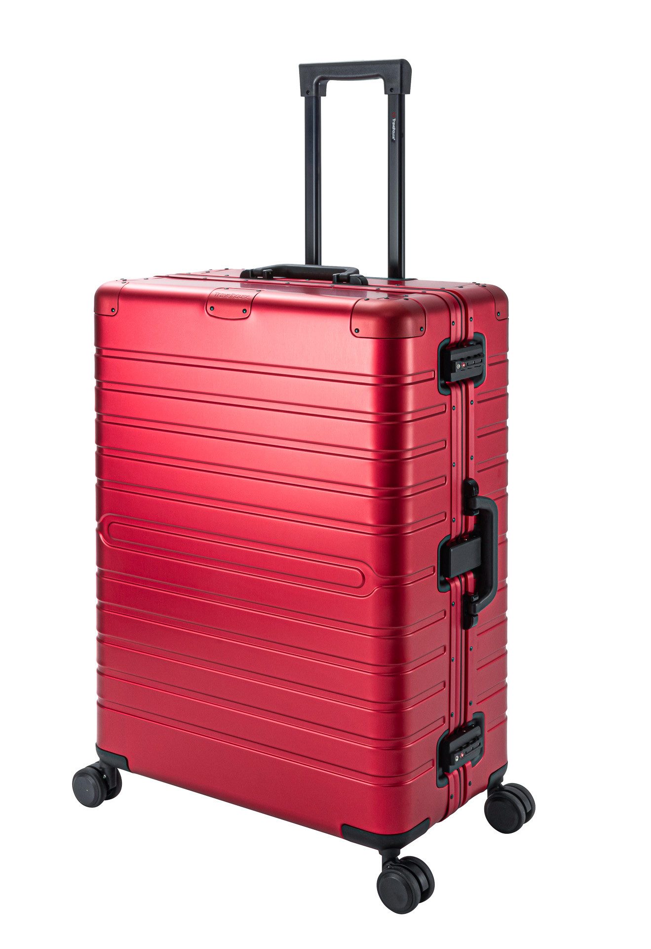 Travelhouse Hartschalen-Trolley Oslo, 4 Rollen, Aluminium Hartschale günstig online kaufen