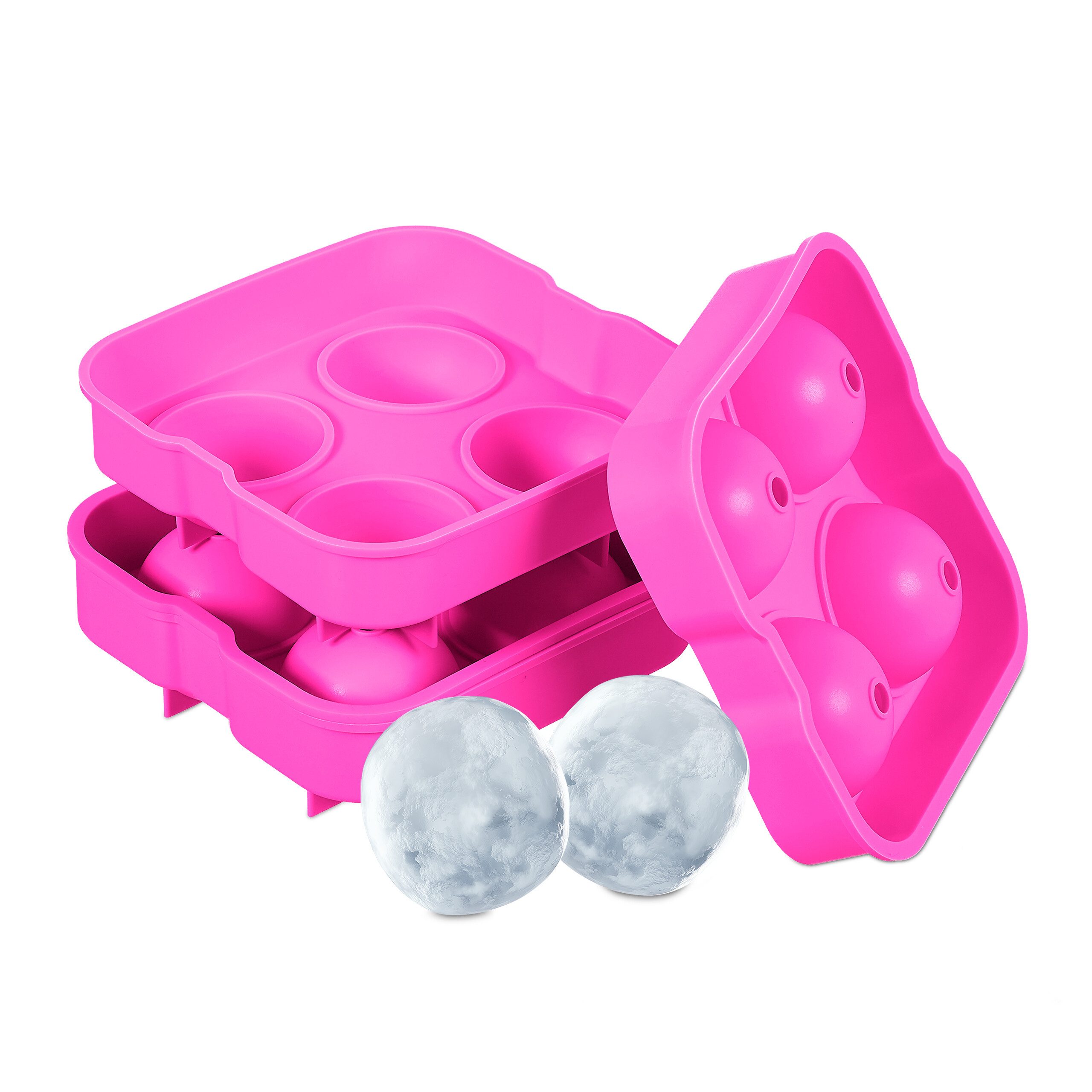 Eisform Eiswürfelform Silikon 2er Set