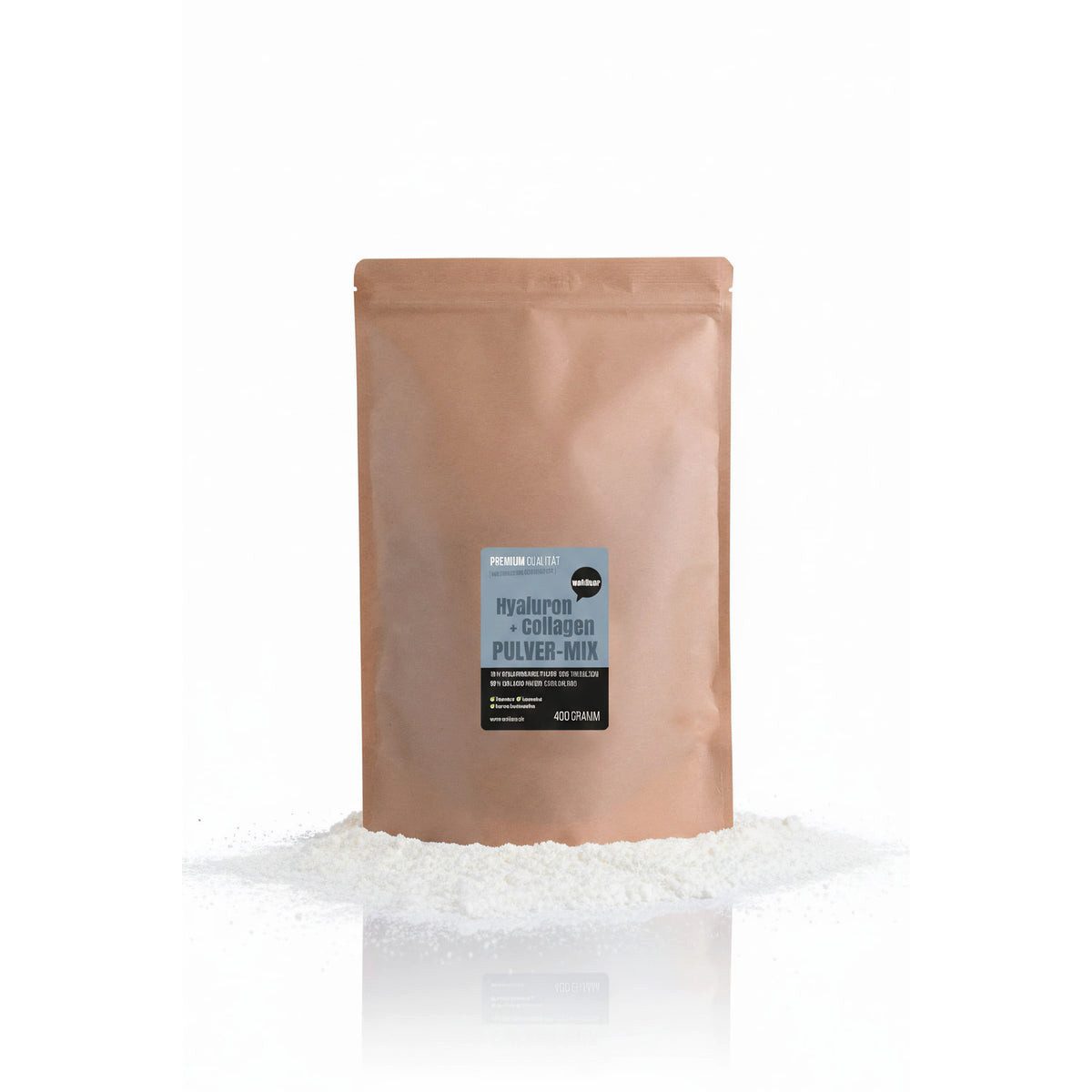 WOH Wohltuer Hyaluron Collagen Komplex Pulver, 1 er 400 g