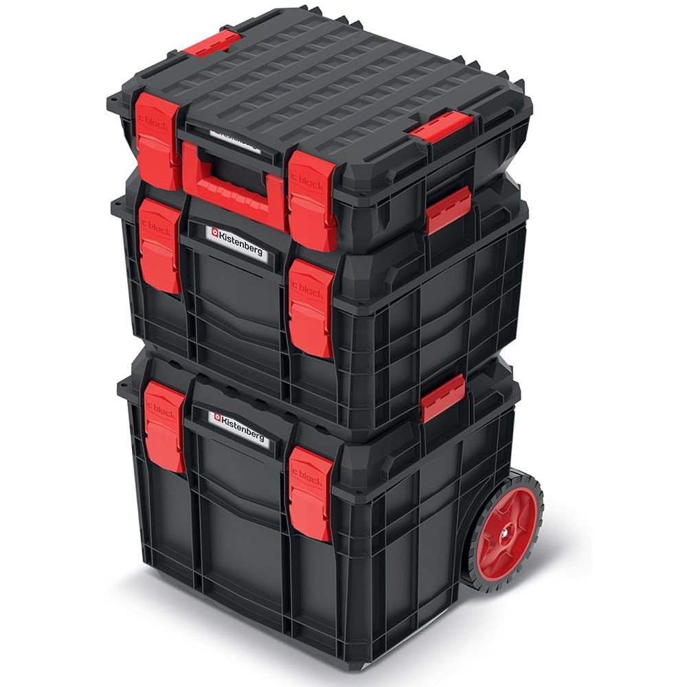 Prosperplast Werkzeugkoffer Kistenberg Werkzeugkisten-Set C Block Pro KXCS454080