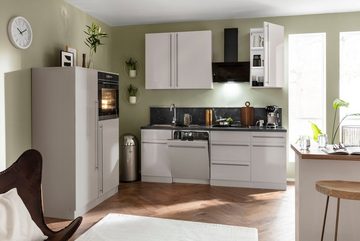 wiho Küchen Küche Chicago, Breite 330 cm, mit Hanseatic-E-Geräten, extra kurze Lieferzeit